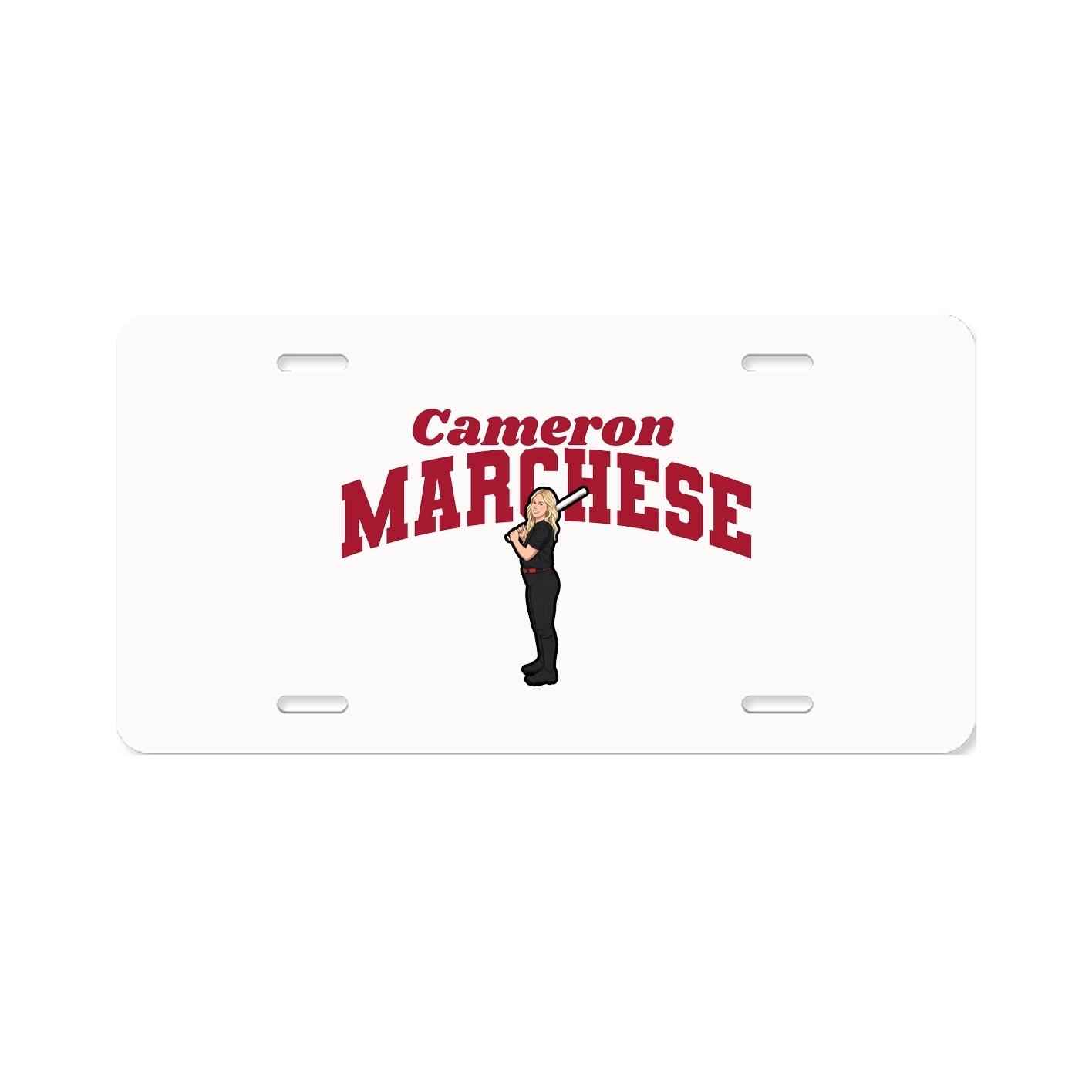 License Plate — Signature Arch in Classic