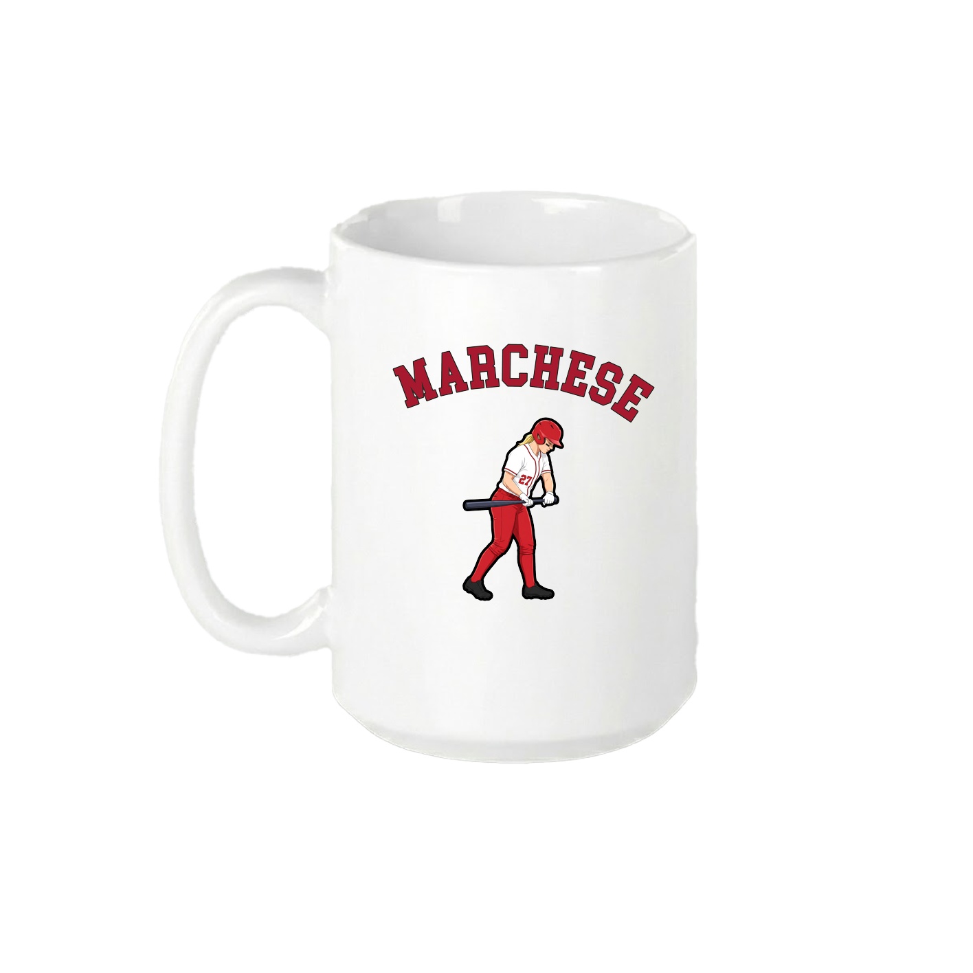 15oz Coffee Mug — Shirsey Arch in White