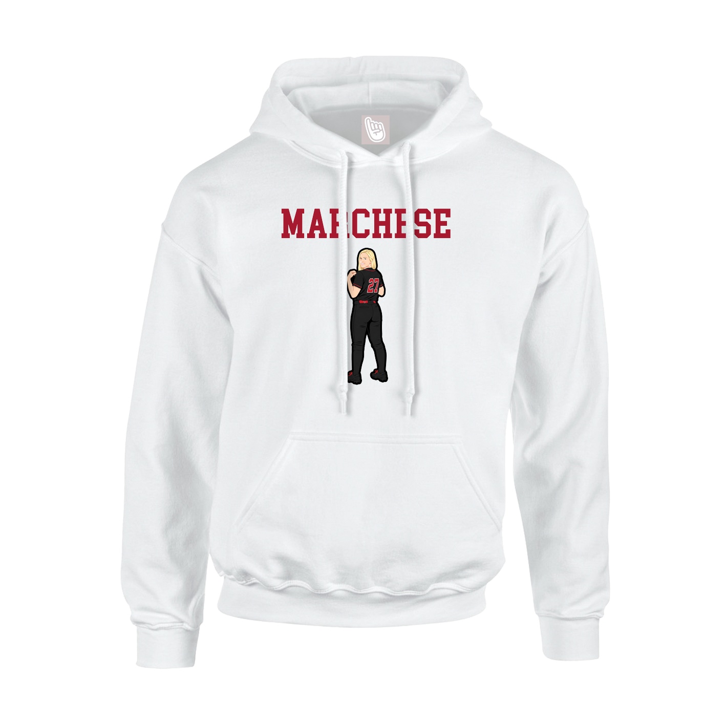 Youth Hoodie — Shirsey in White