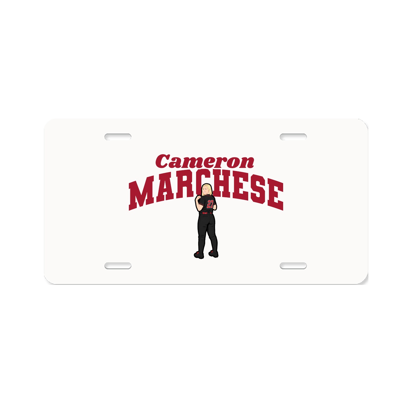 License Plate — Signature Arch in Classic