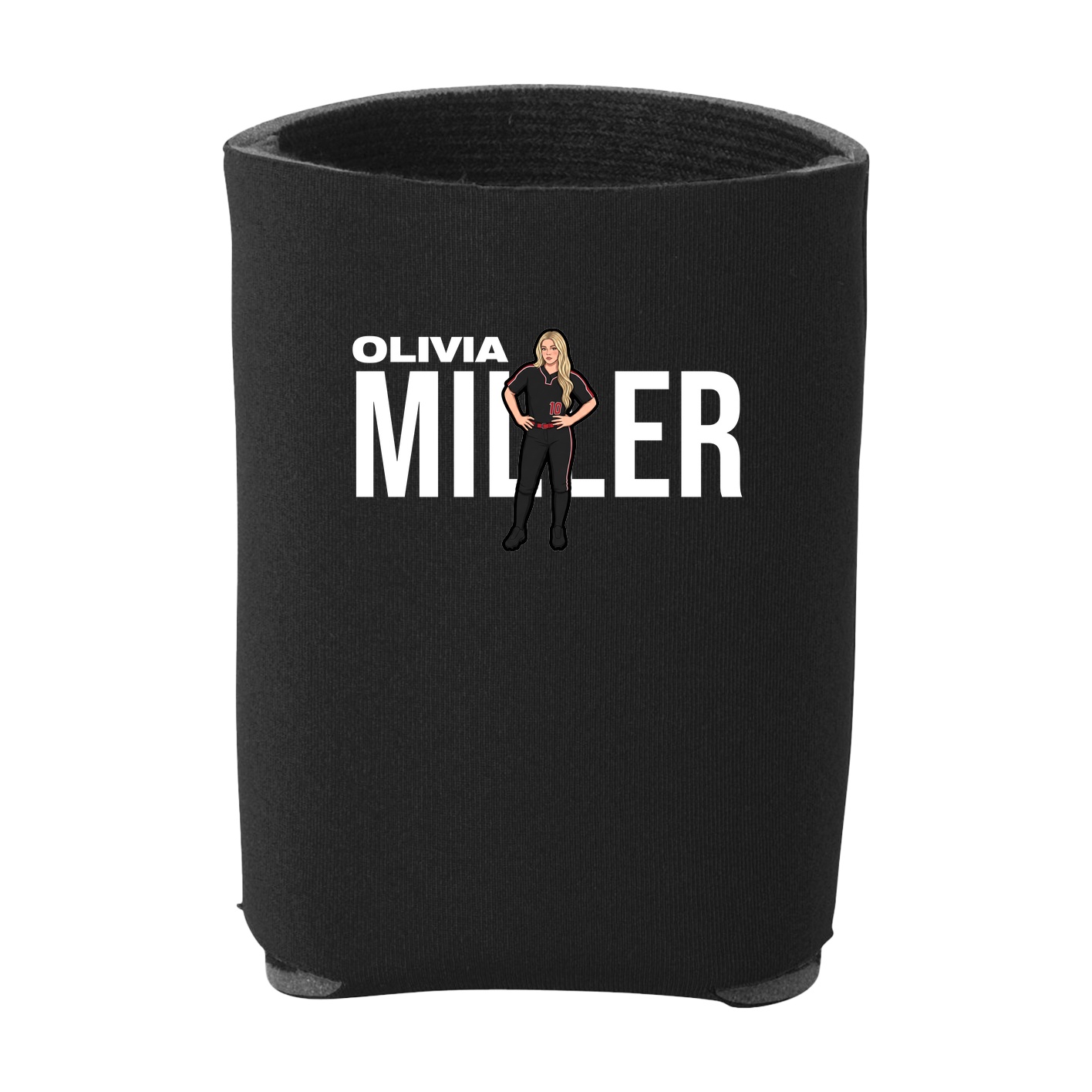 Can Holder — Player Name in Black