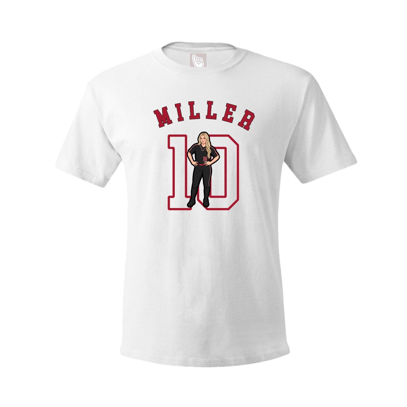 Tee — Shirsey Arch in White