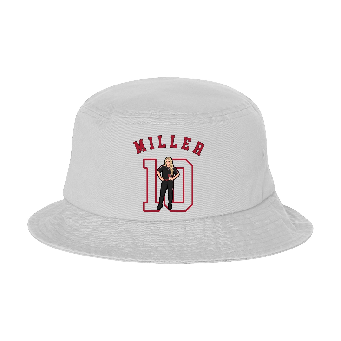 Bucket Cap — Shirsey Arch in White