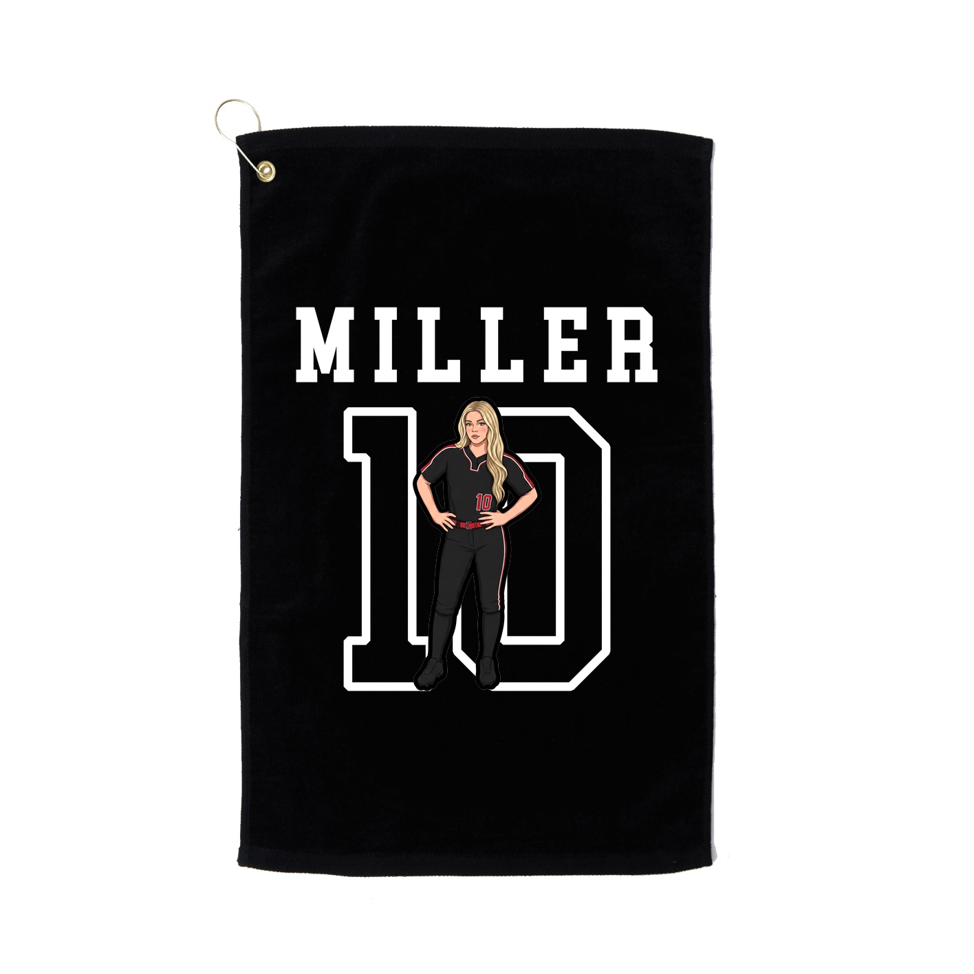 Golf Towel — Shirsey in Black