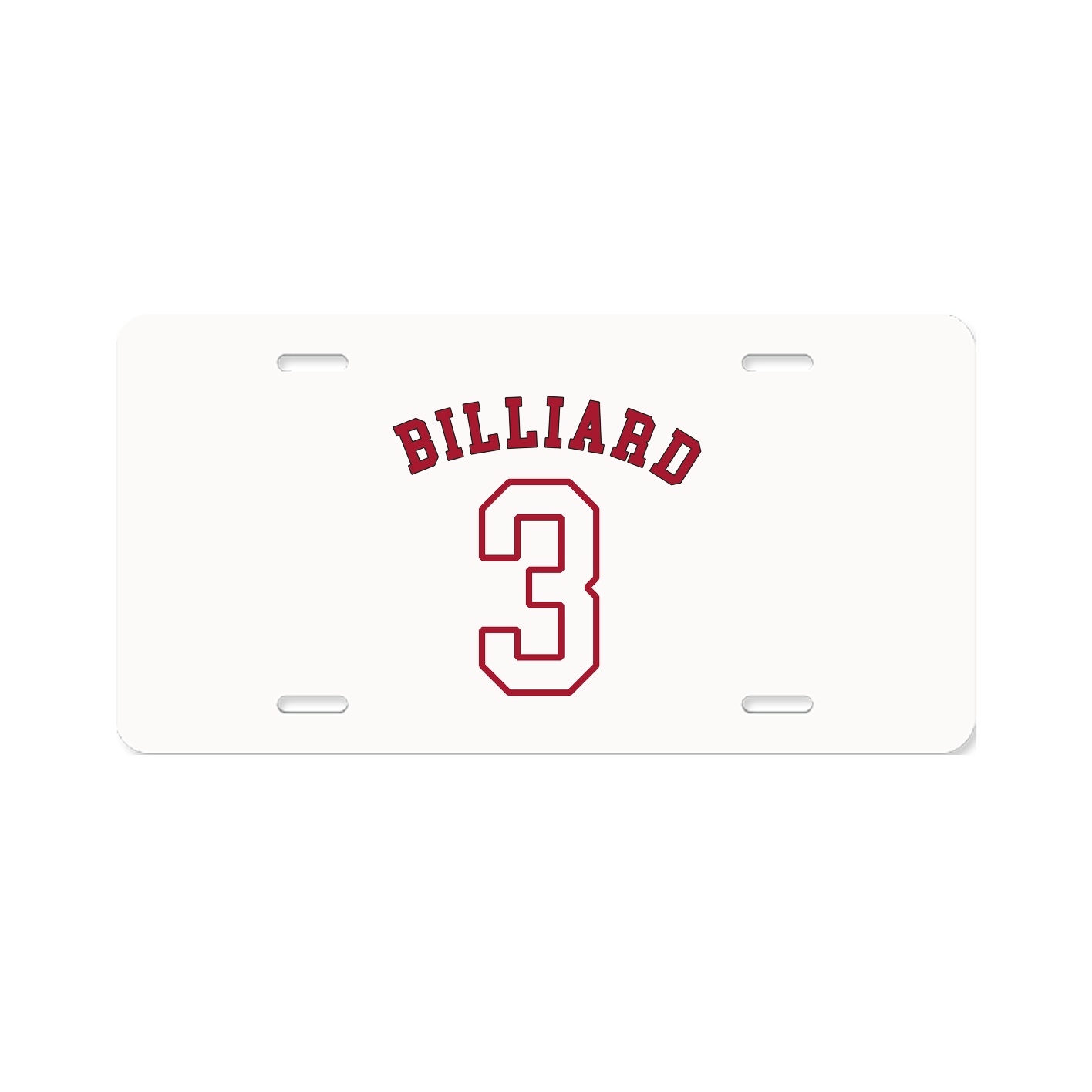 License Plate — Shirsey Arch in Classic