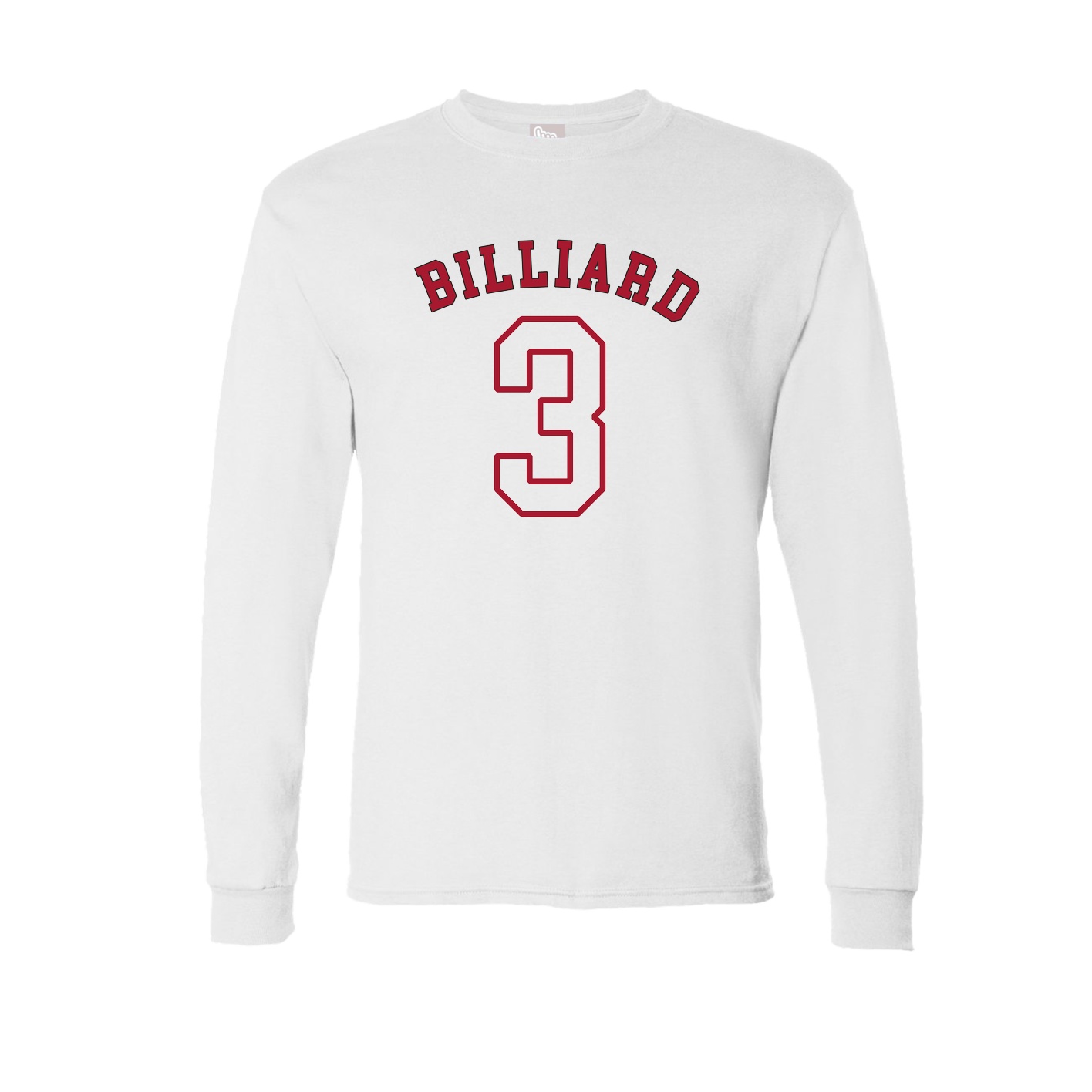 Long Sleeve Tee — Shirsey Arch in White