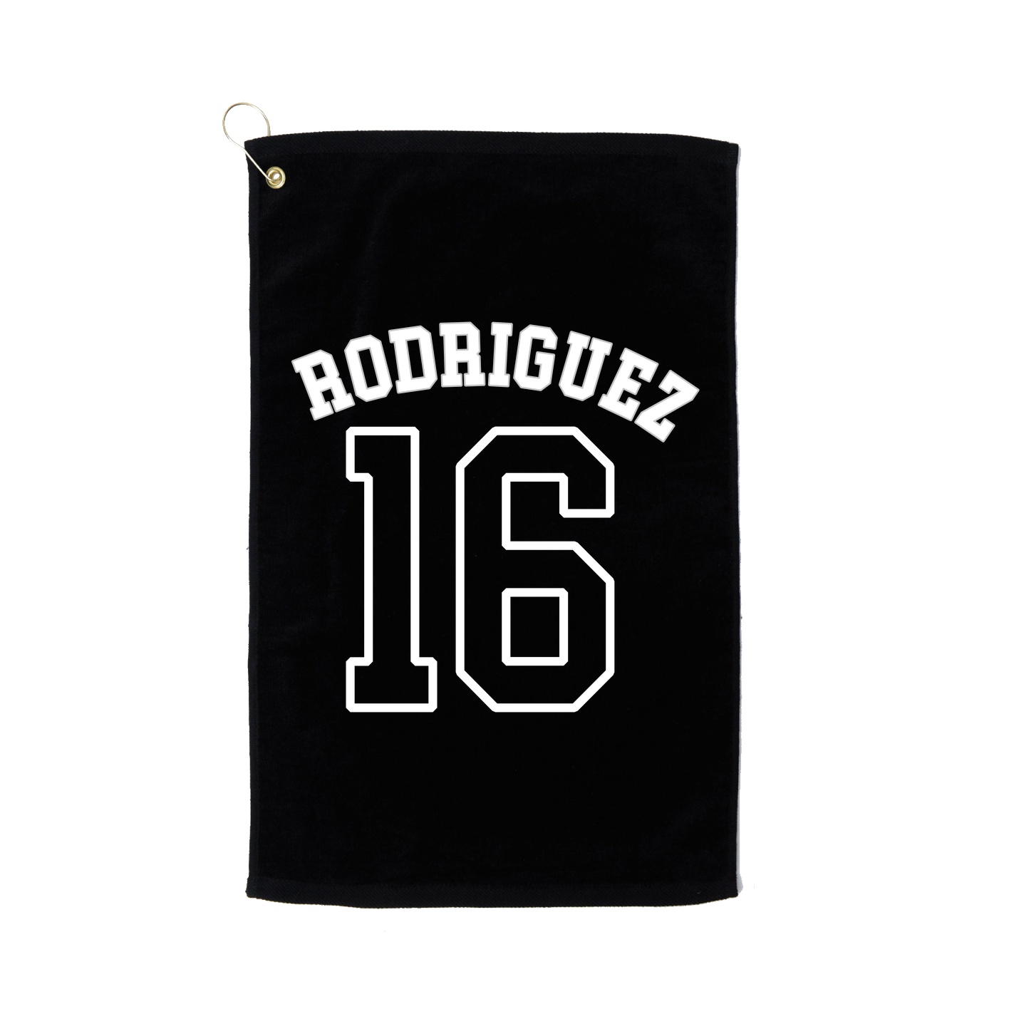 Golf Towel — Shirsey Arch in Black