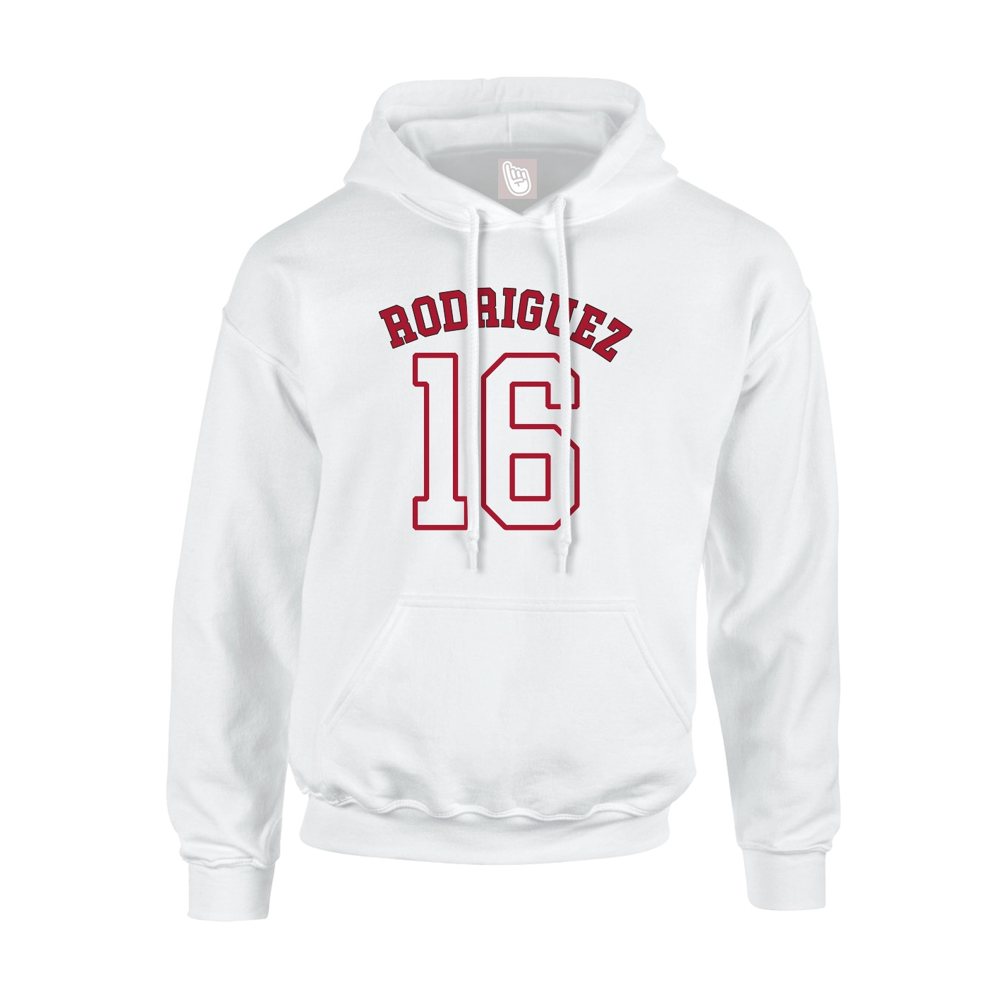 Hoodie — Shirsey Arch in White