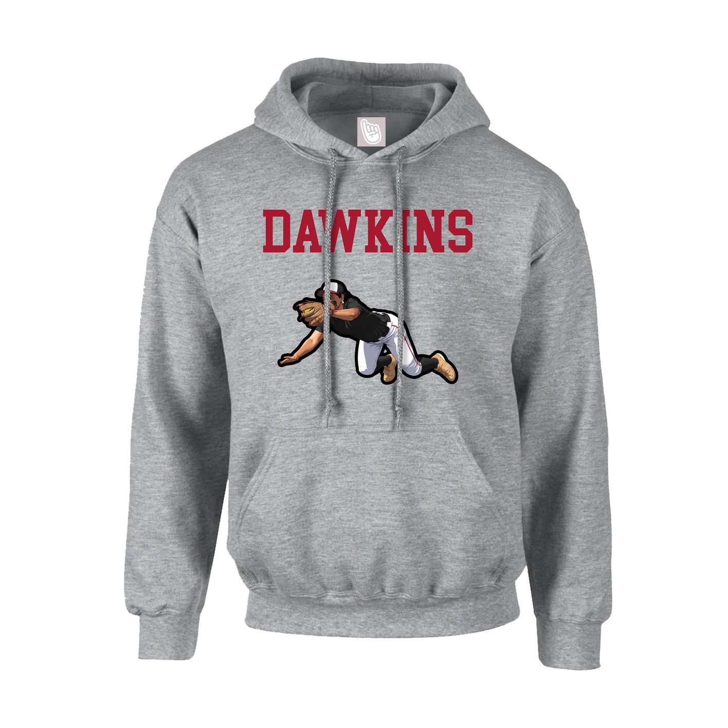 Hoodie — Shirsey in Grey
