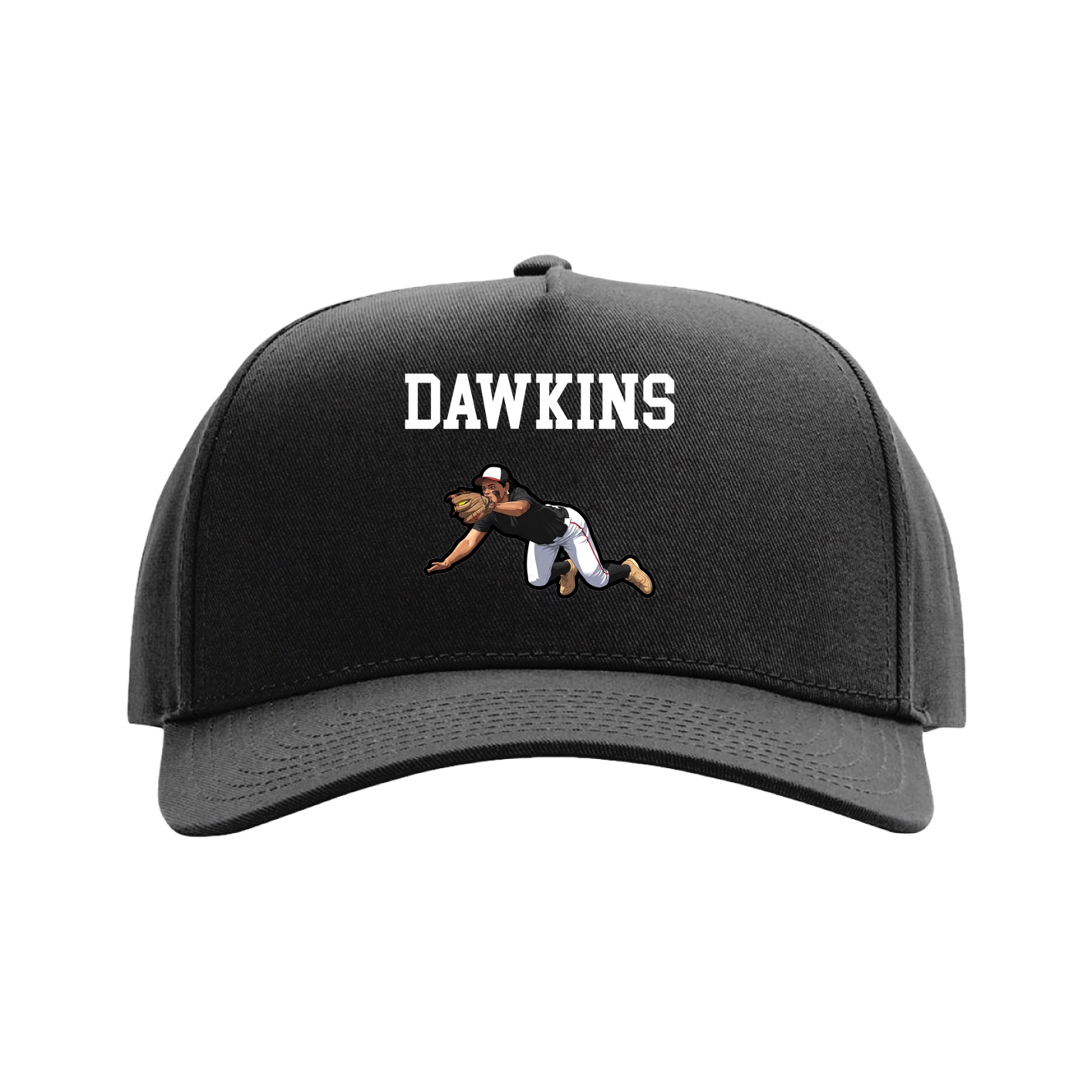 Full Fabric Five-Panel Champ Cap
