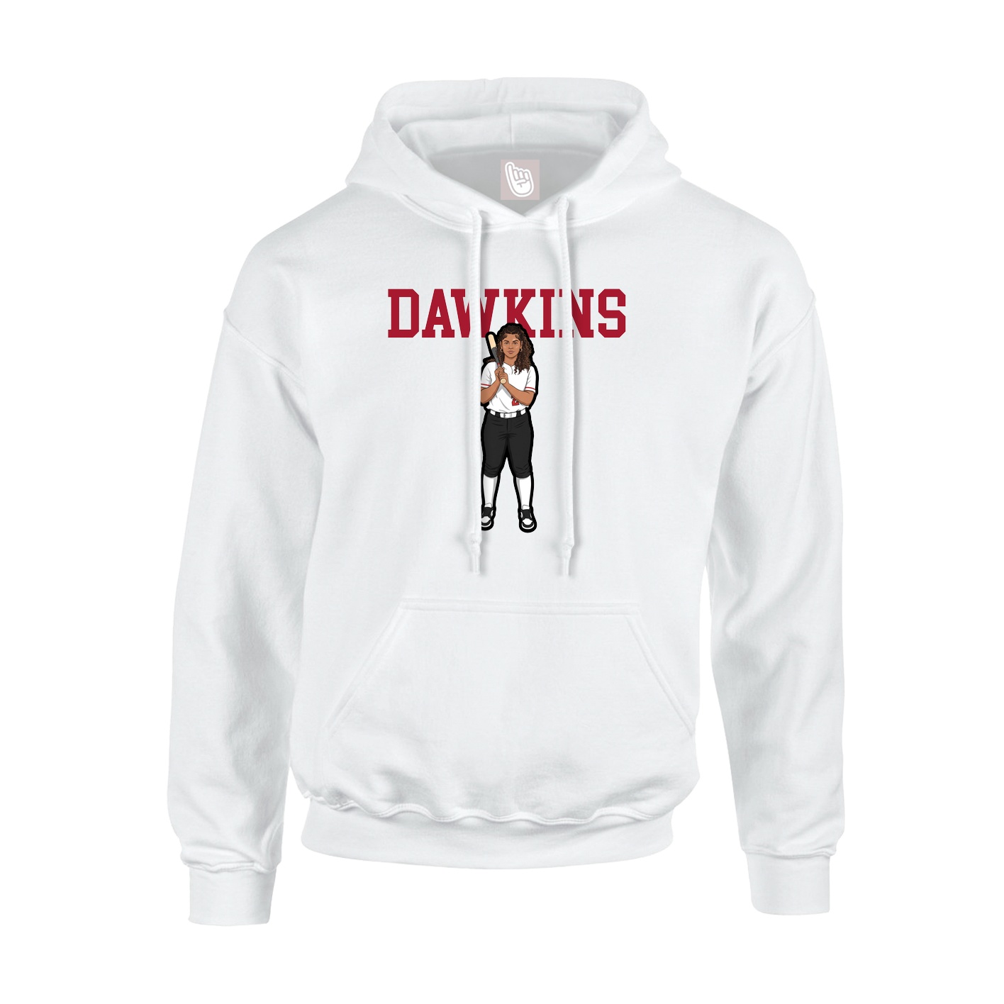 Youth Hoodie — Shirsey in White