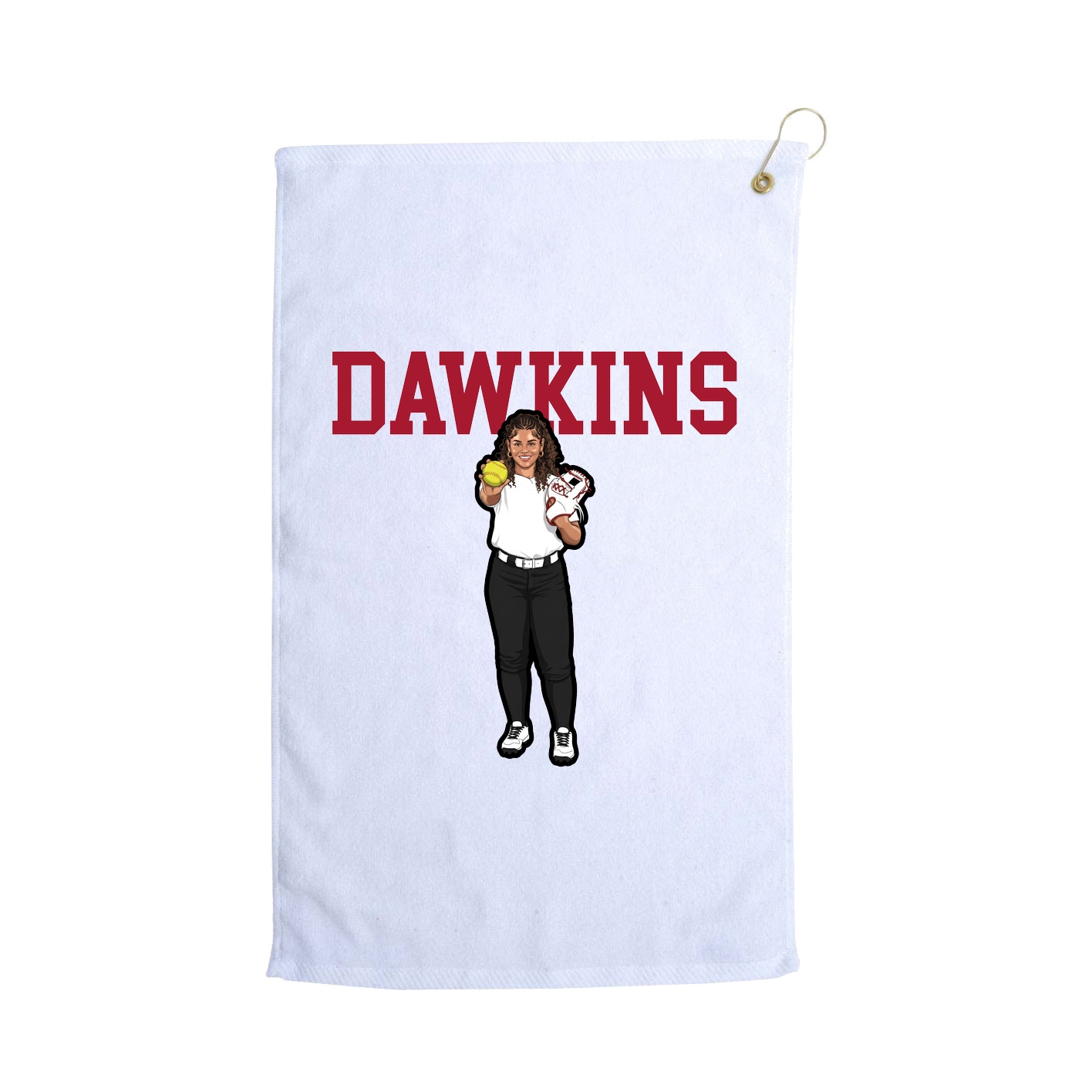 Golf Towel — Shirsey in White