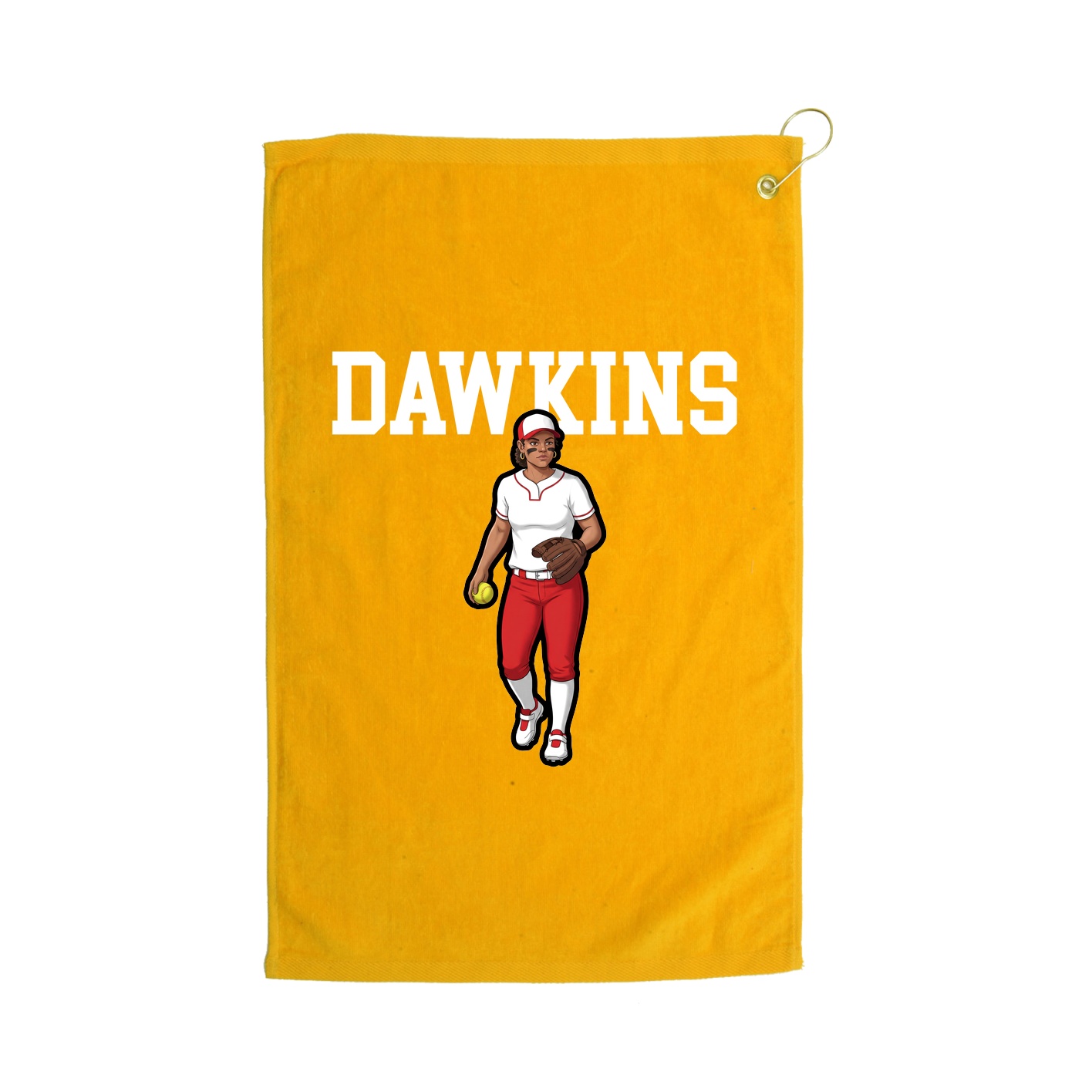 Golf Towel — Shirsey in Gold