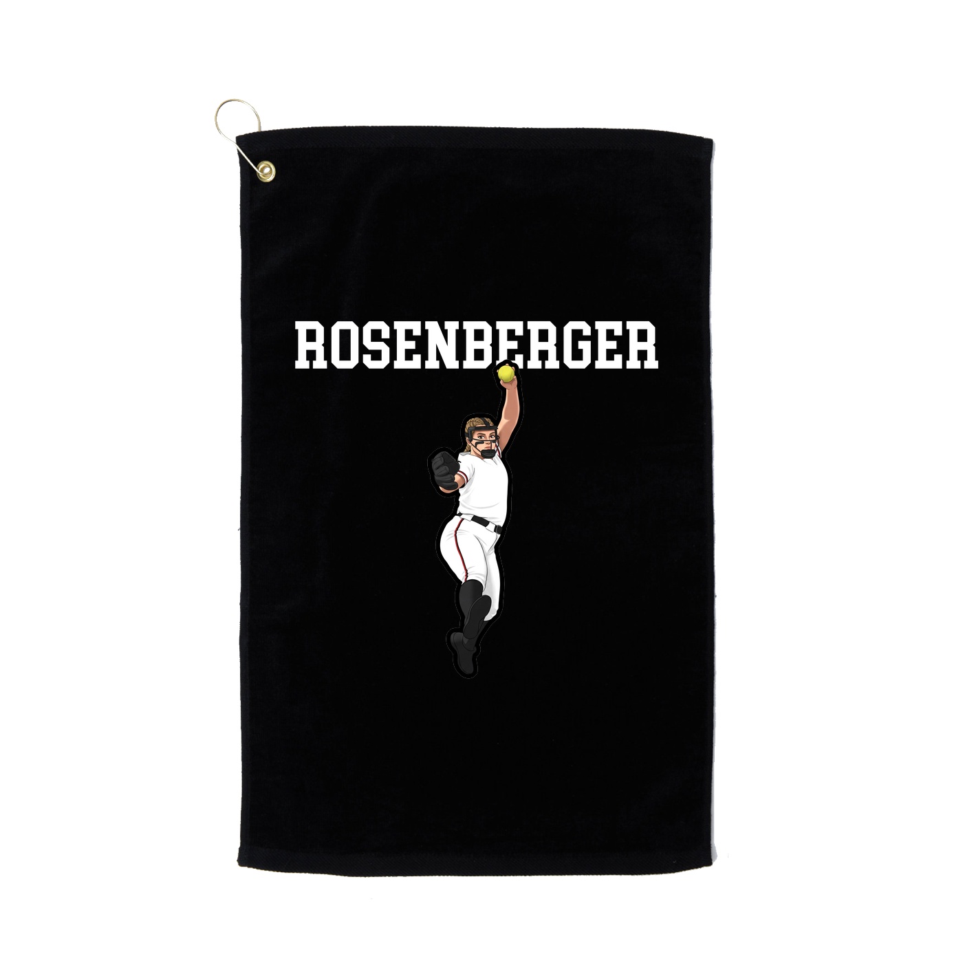 Golf Towel — Shirsey in Black