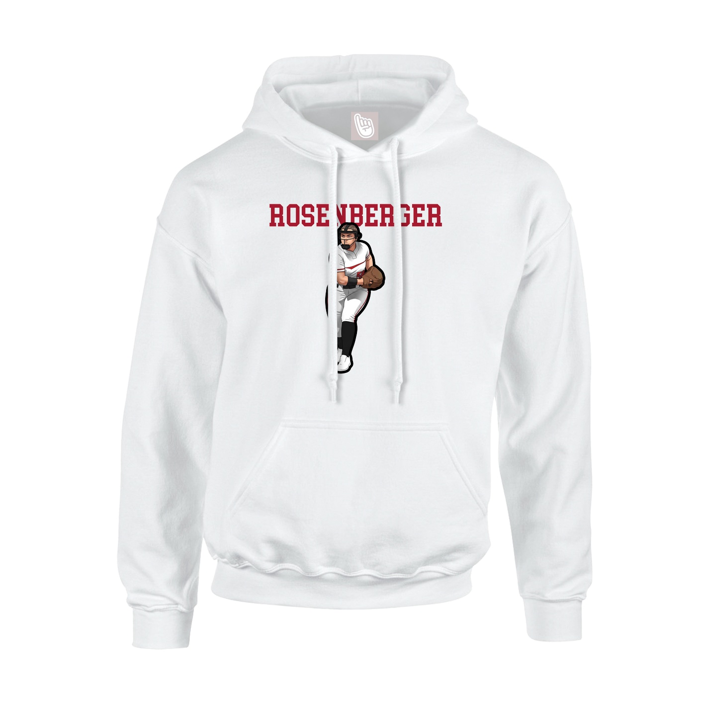 Youth Hoodie — Shirsey in White