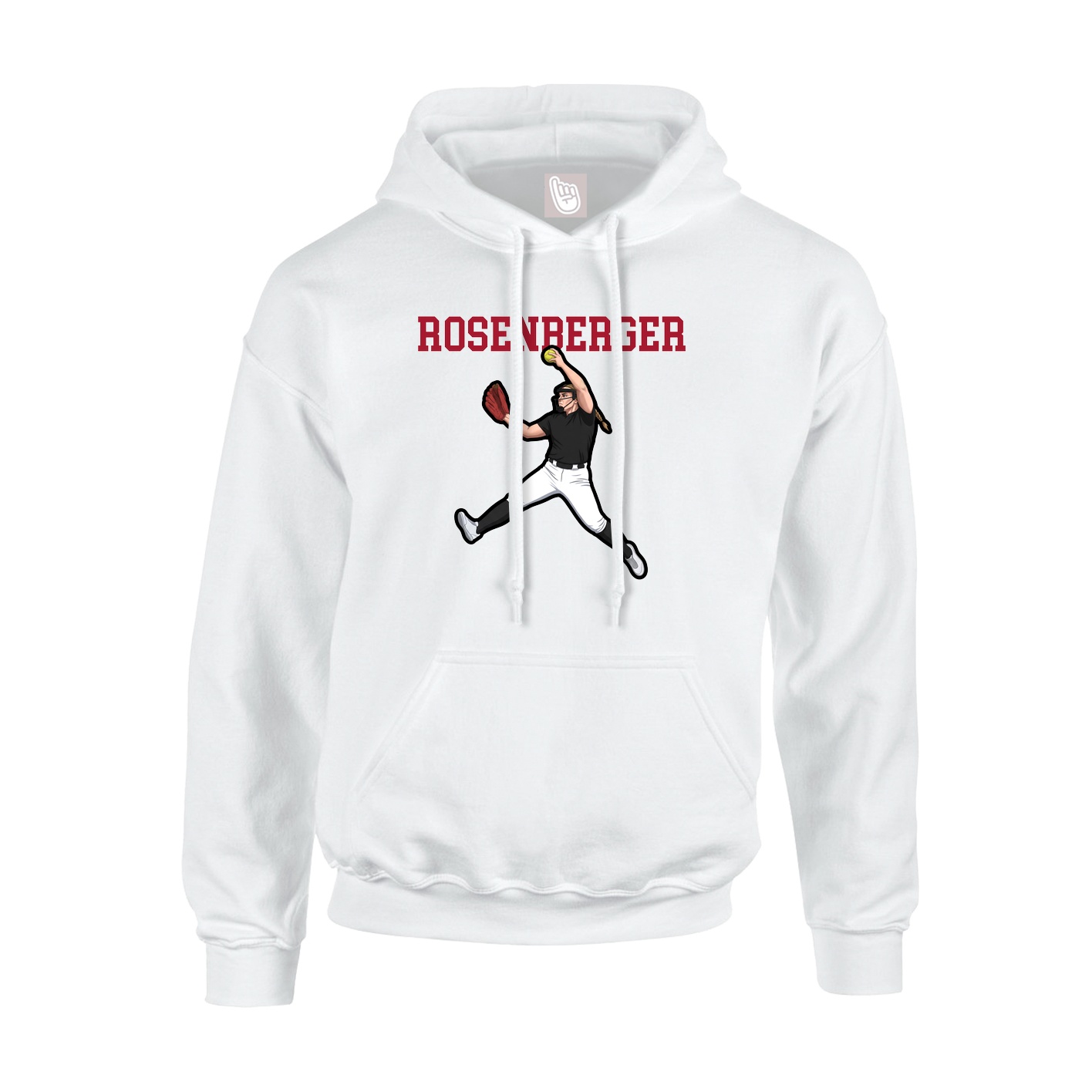 Youth Hoodie — Shirsey in White