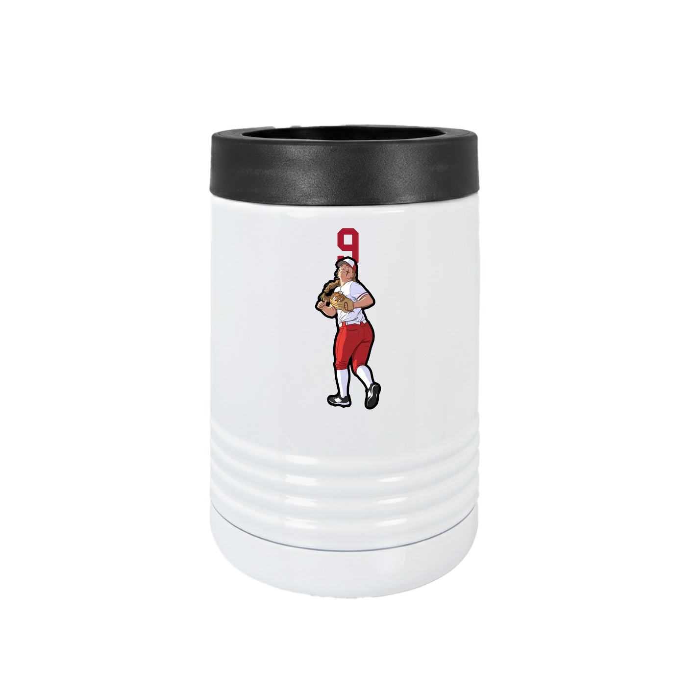 Beverage Holder — Number Top in White