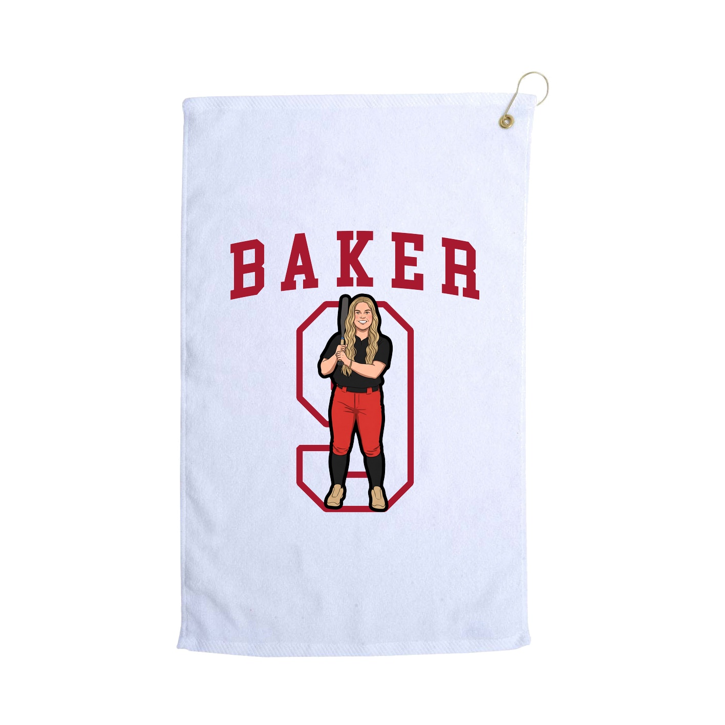 Golf Towel — Shirsey in White