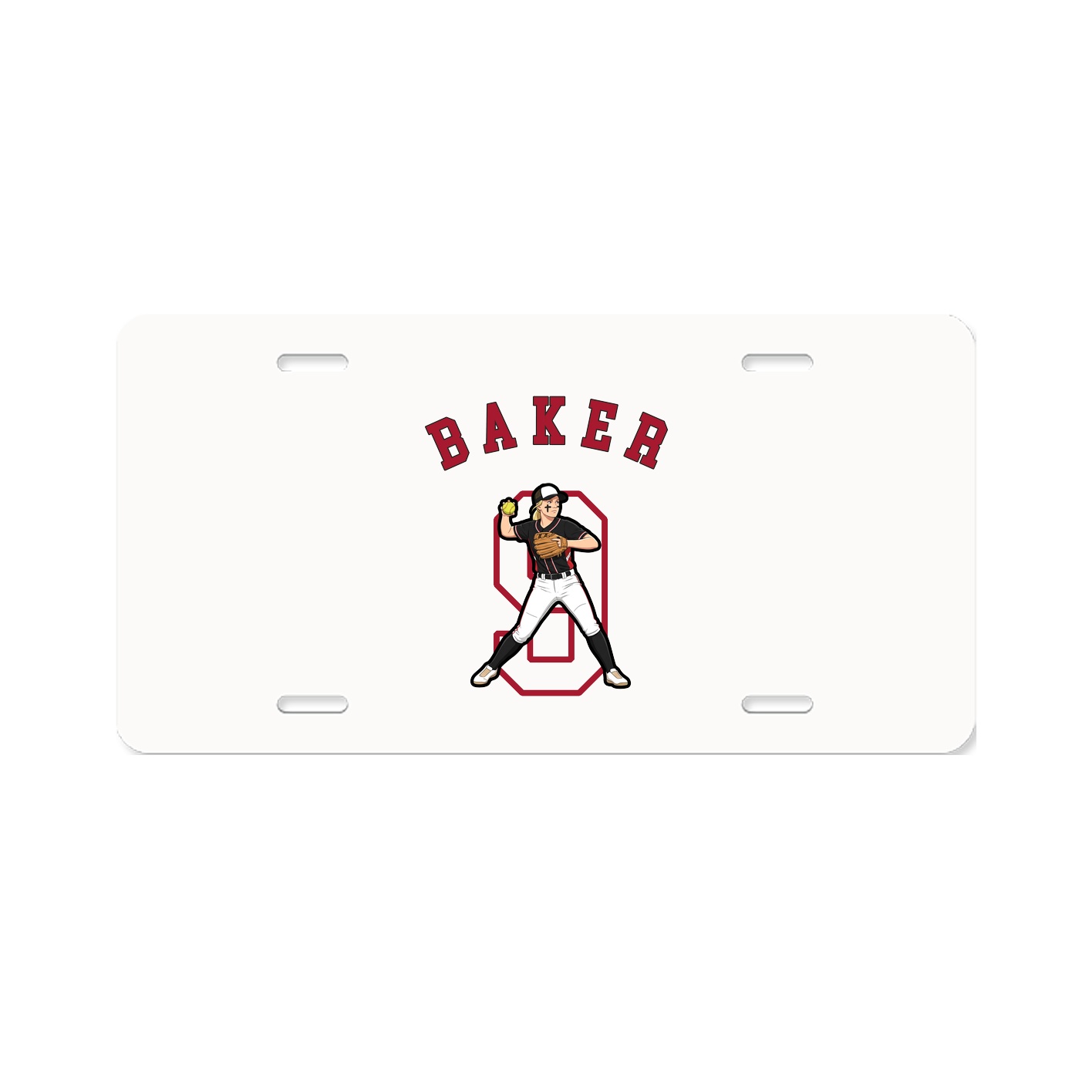 License Plate — Shirsey Arch in Classic