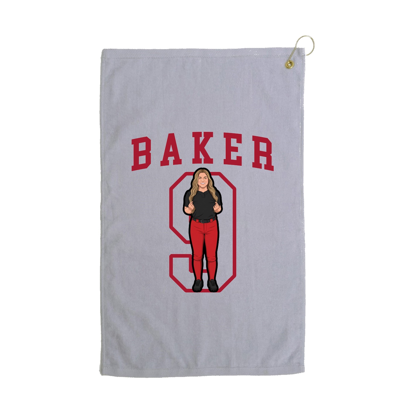 Golf Towel — Shirsey in Grey