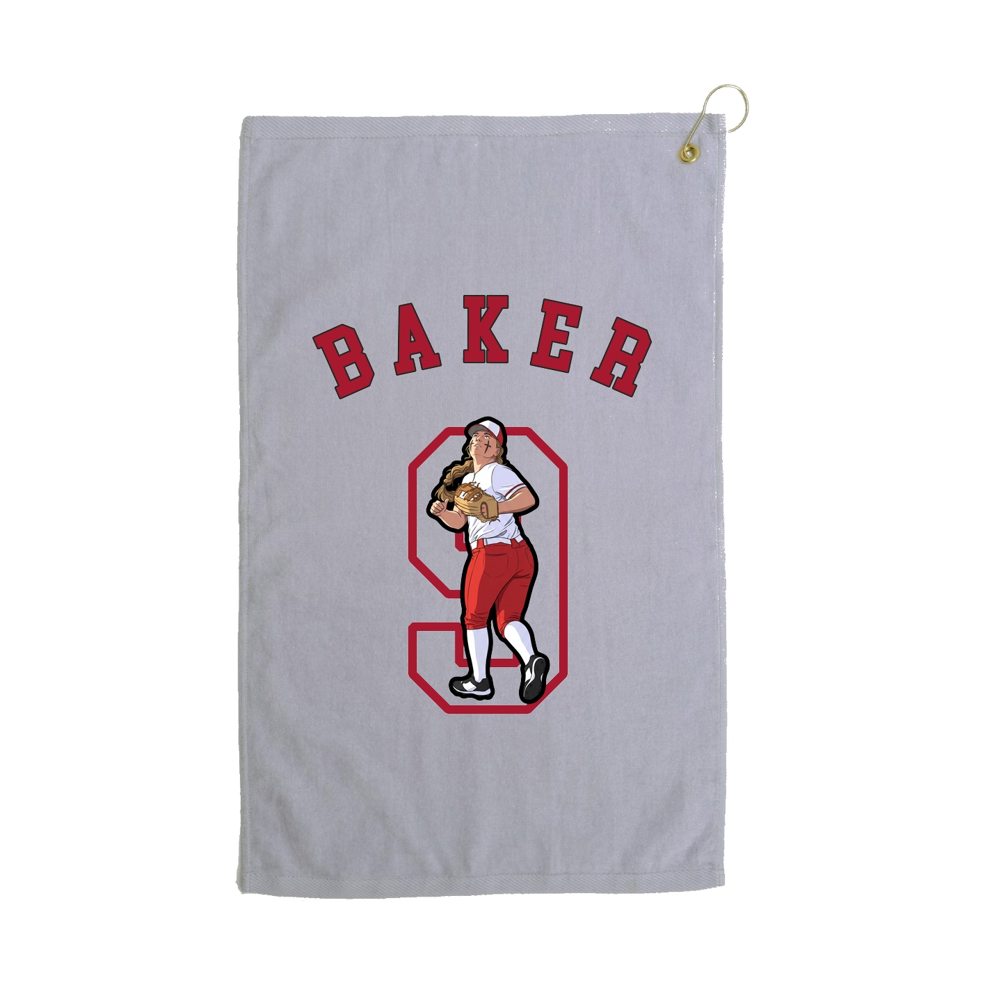 Golf Towel — Shirsey Arch in Grey