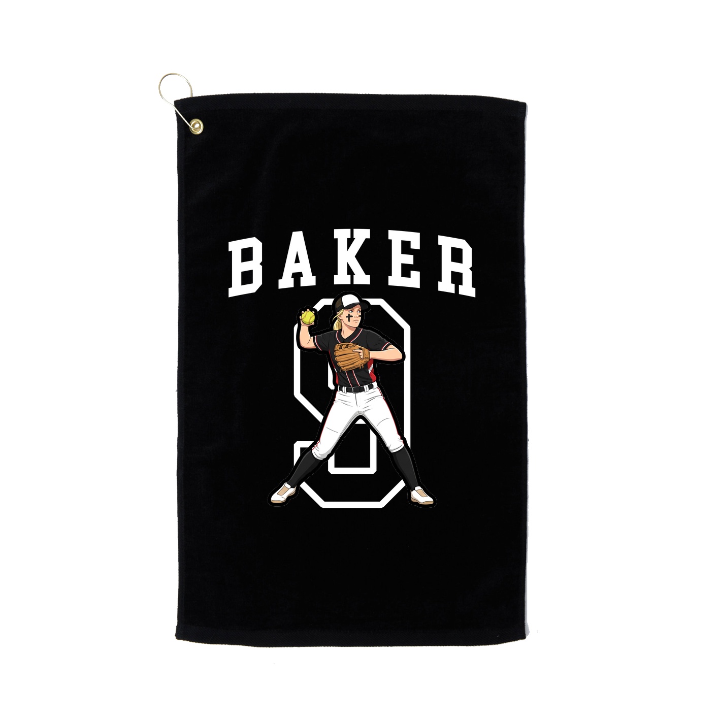 Golf Towel — Shirsey in Black