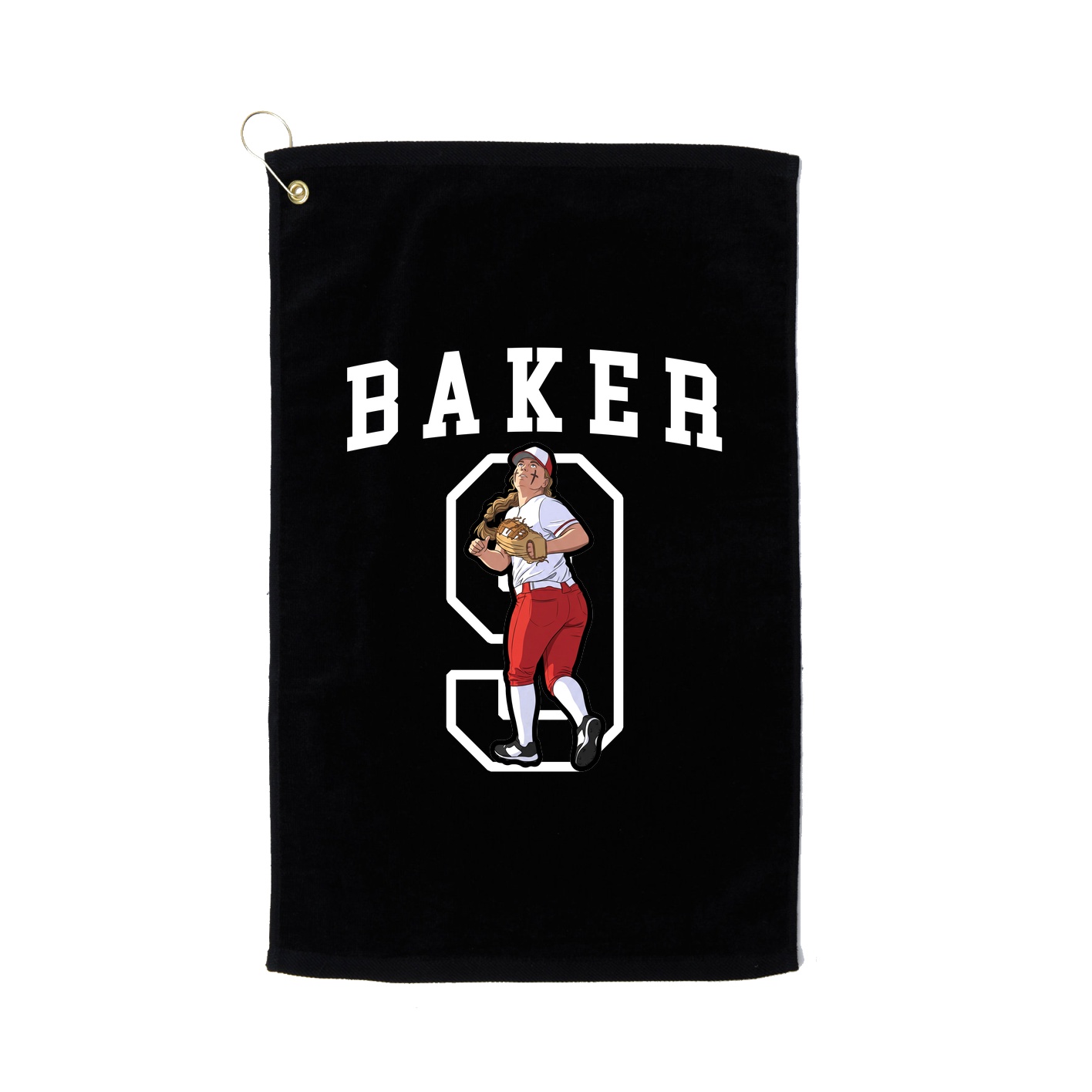 Golf Towel — Shirsey in Black