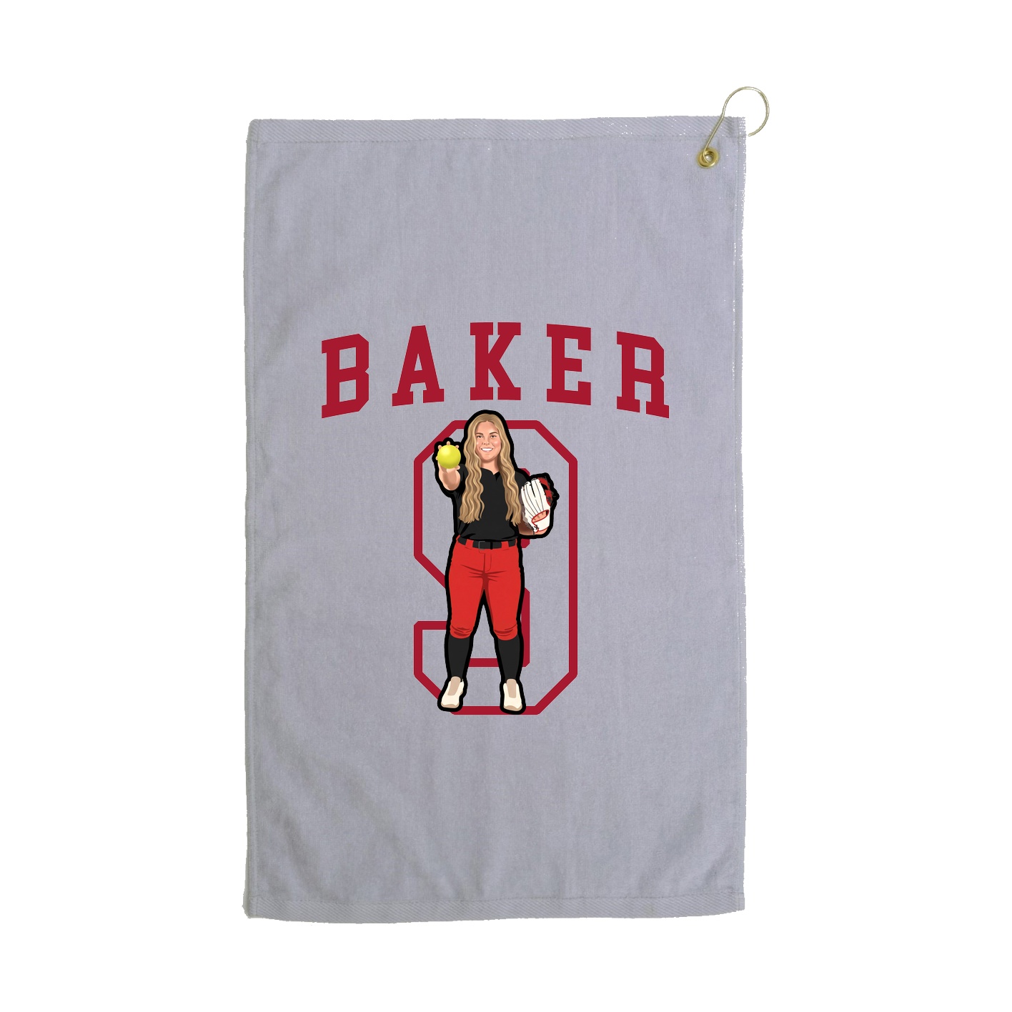 Golf Towel — Shirsey in Grey