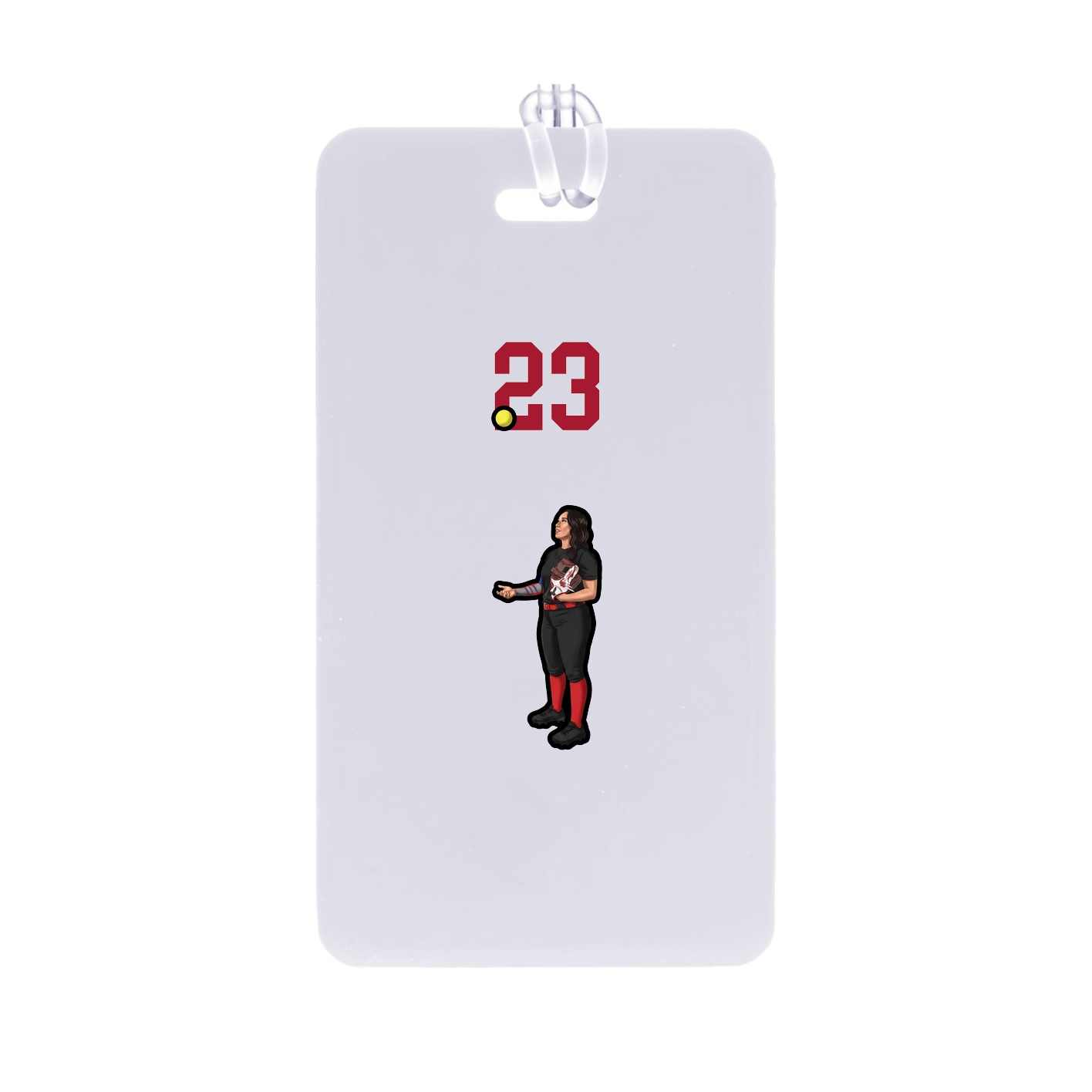 Bag Tag — Number Top in Classic