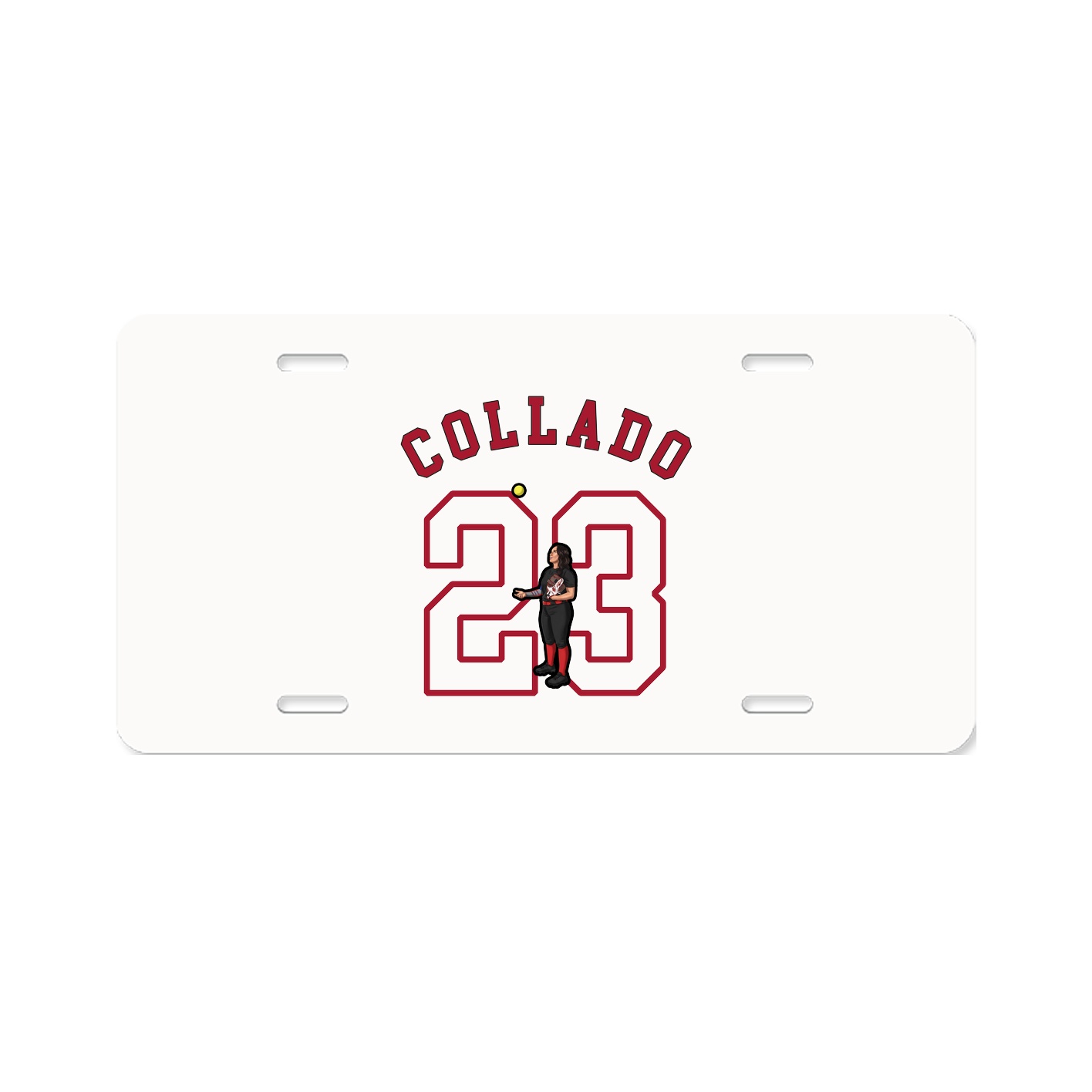 License Plate — Shirsey Arch in Classic