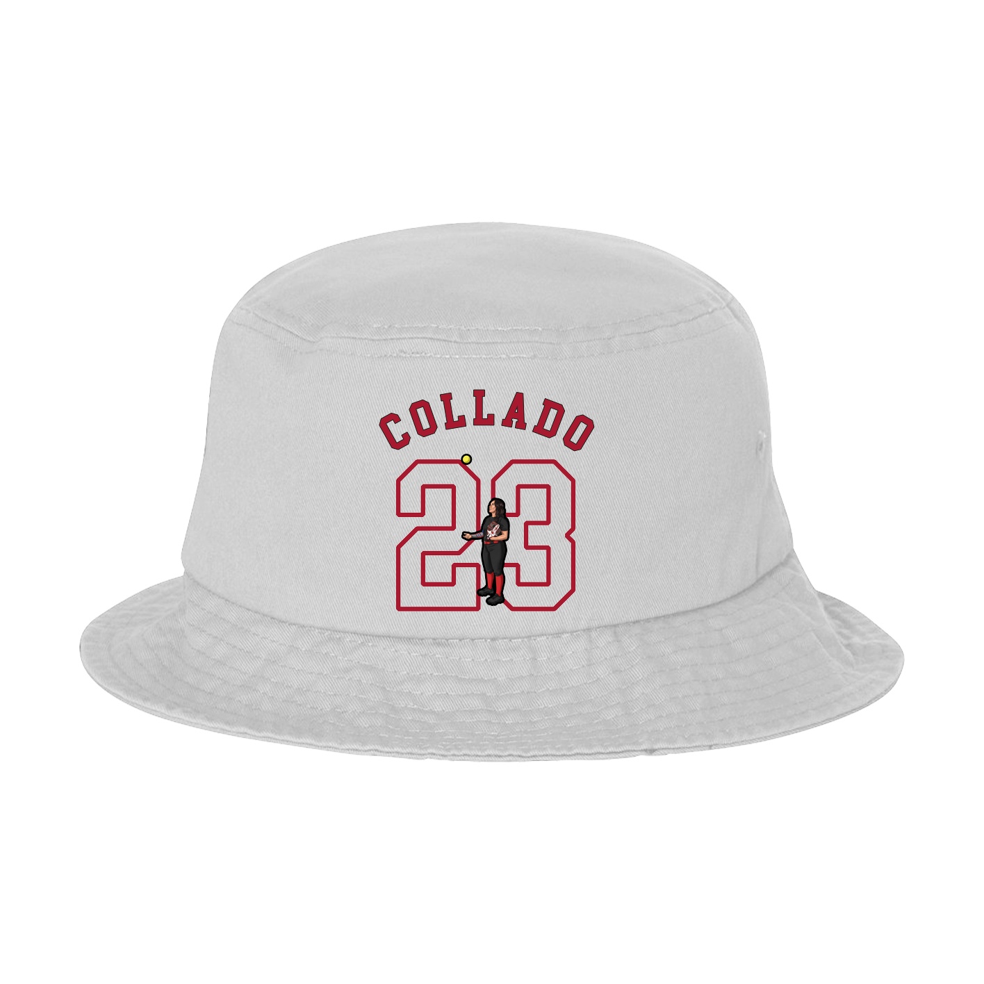 Bucket Cap — Shirsey Arch in White
