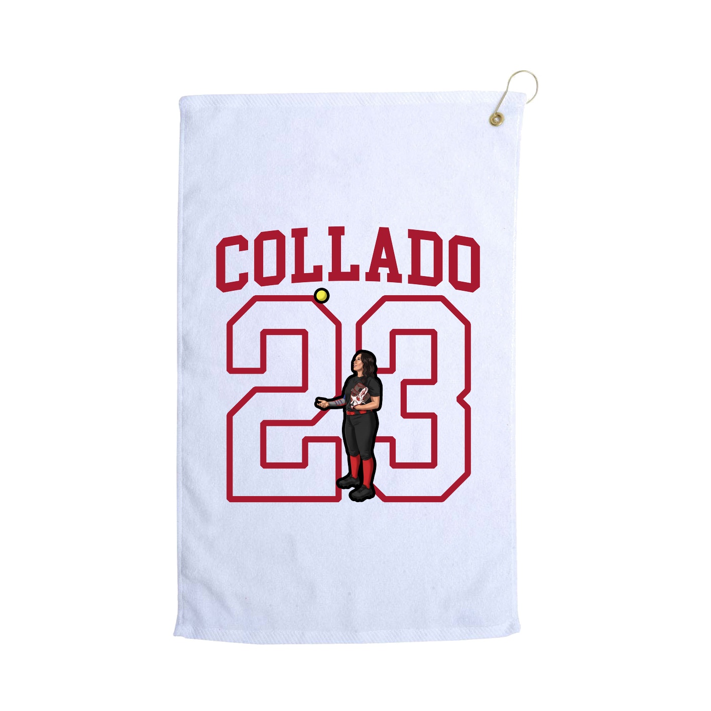 Golf Towel — Shirsey in White