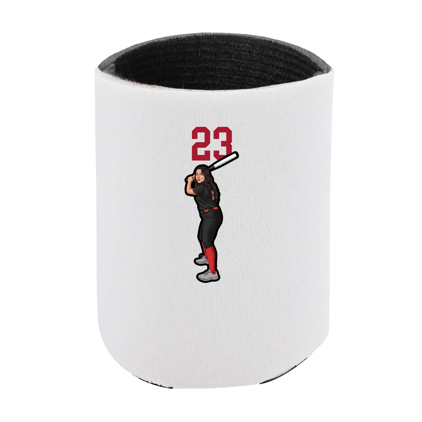 Can Holder — Number Top in White