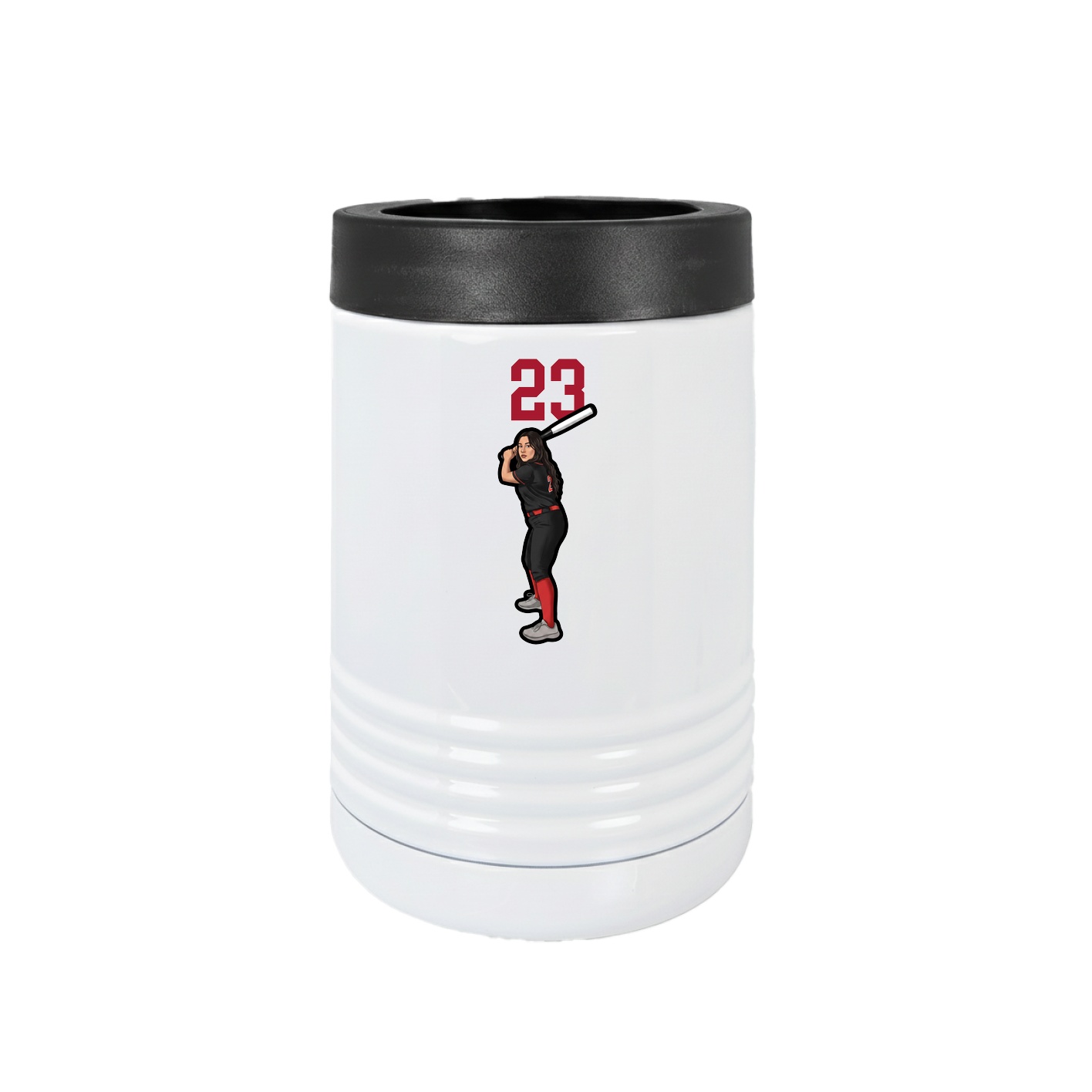 Beverage Holder — Number Top in White