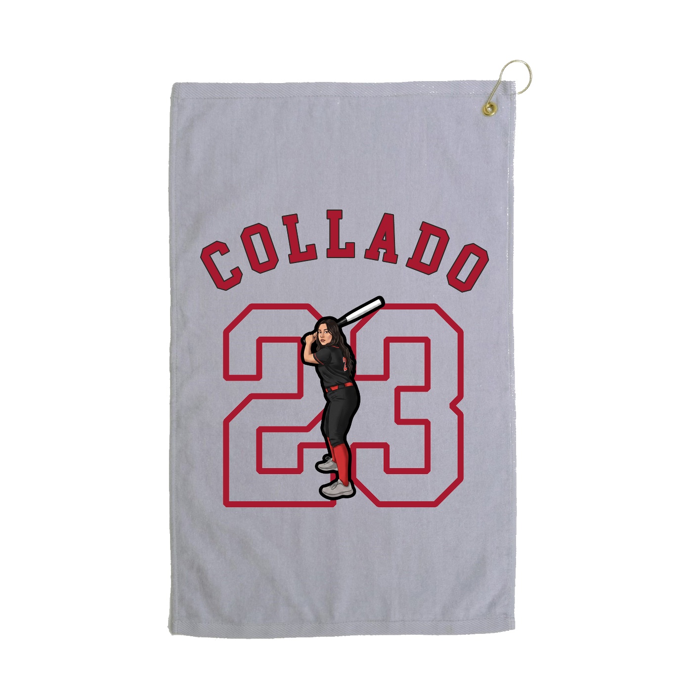 Golf Towel — Shirsey Arch in Grey