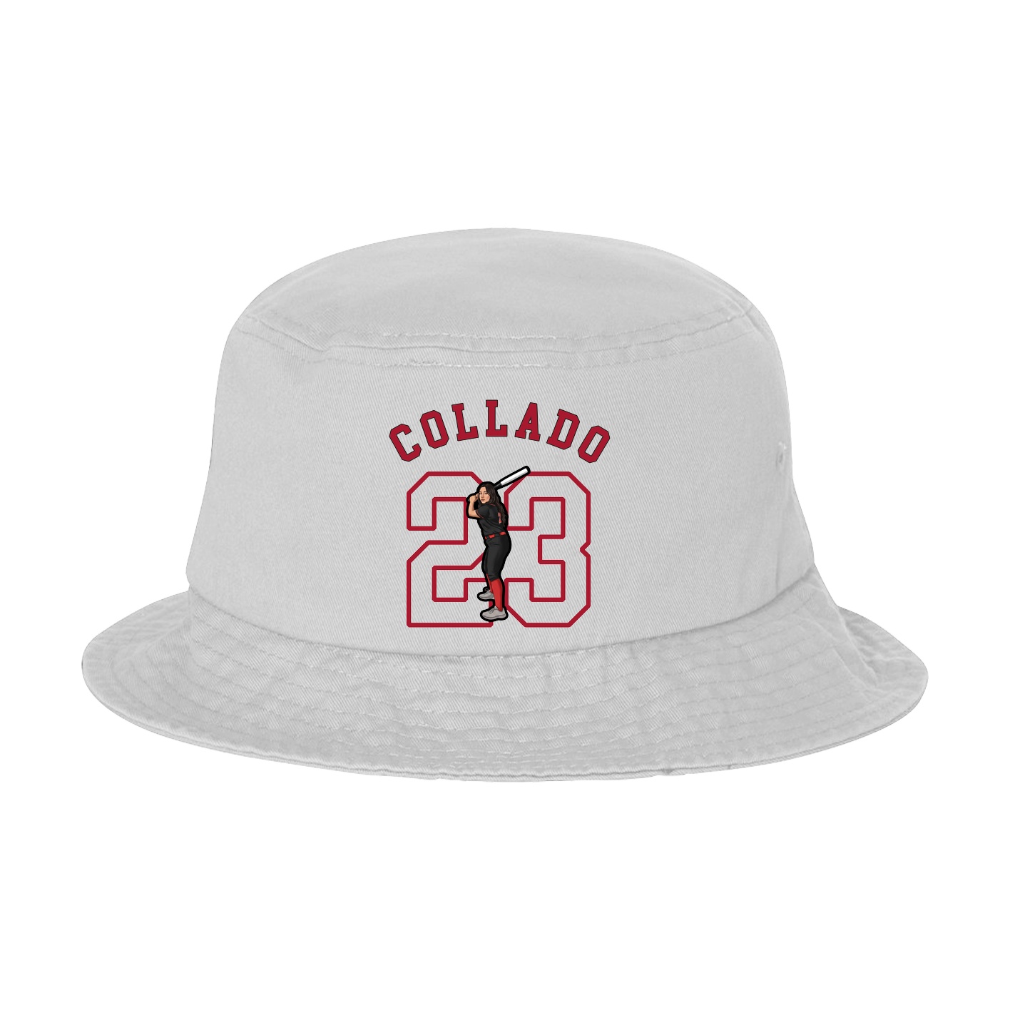 Bucket Cap — Shirsey Arch in White
