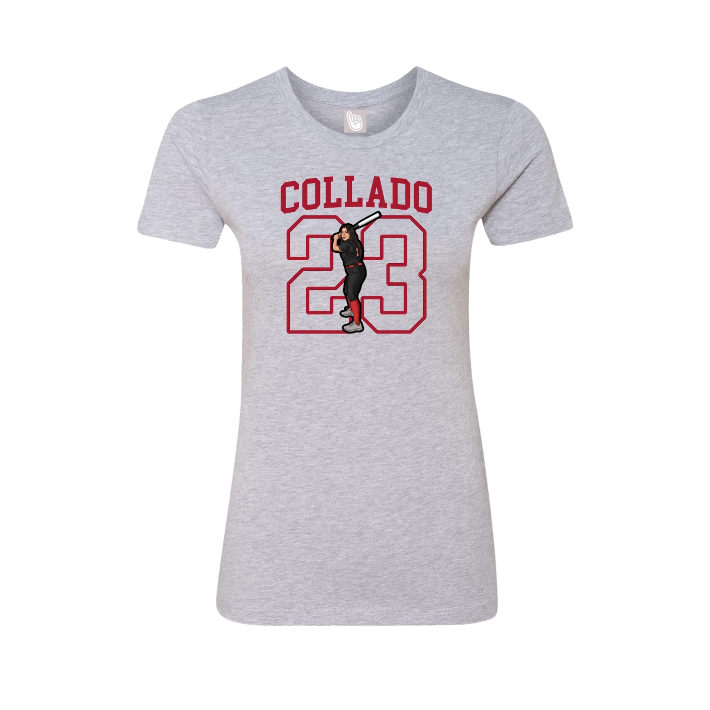 Womens Tee — Shirsey in Grey
