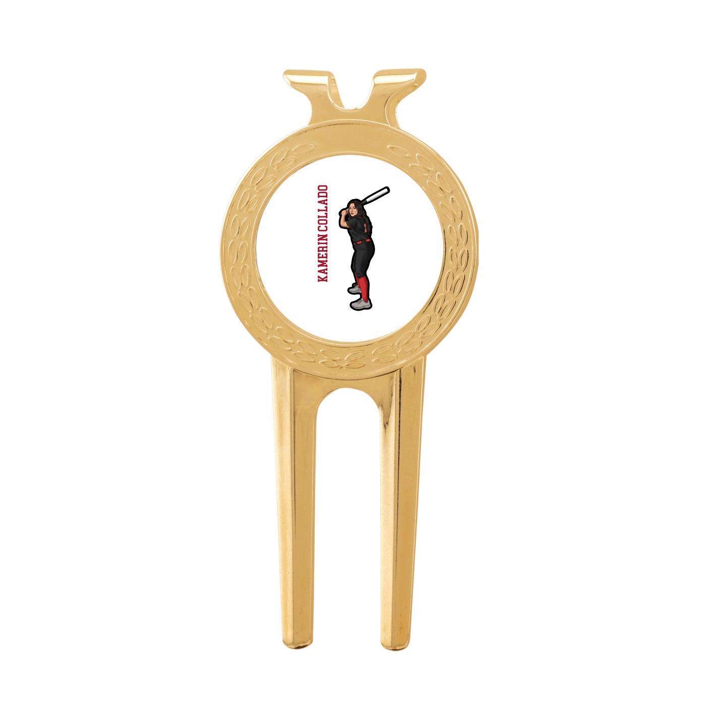 Divot Tool with Ball Marker — Name Vertical in Classic