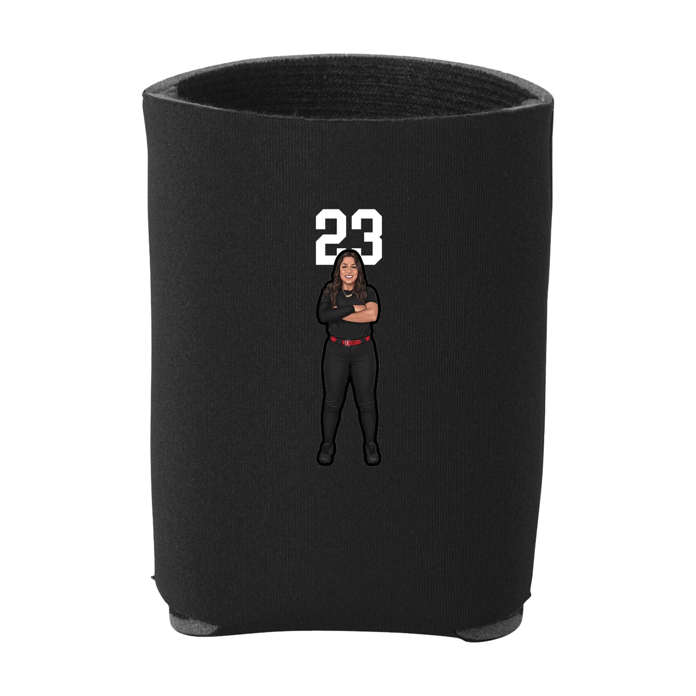 Can Holder — Number Top in Black