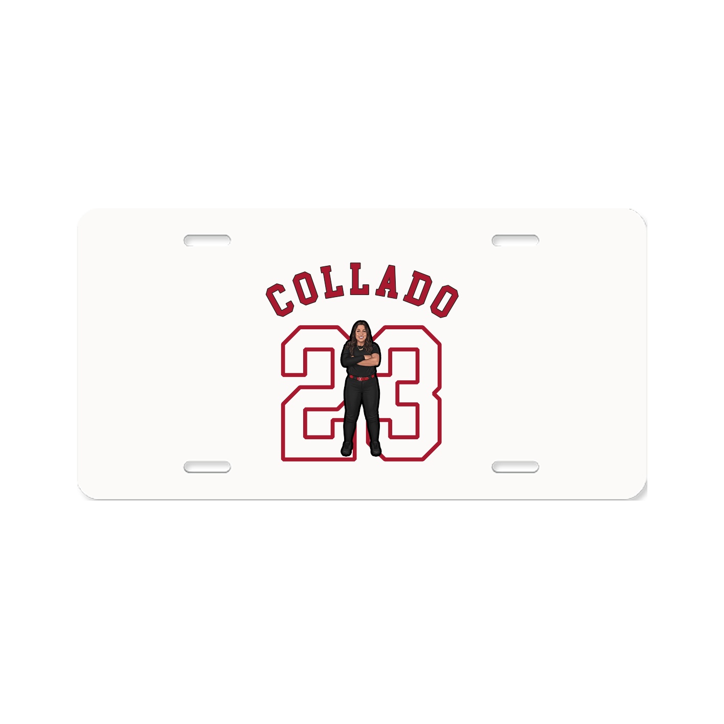 License Plate — Shirsey Arch in Classic