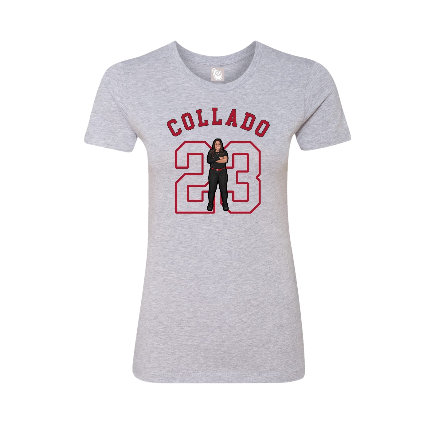 Womens Tee — Shirsey Arch in Grey