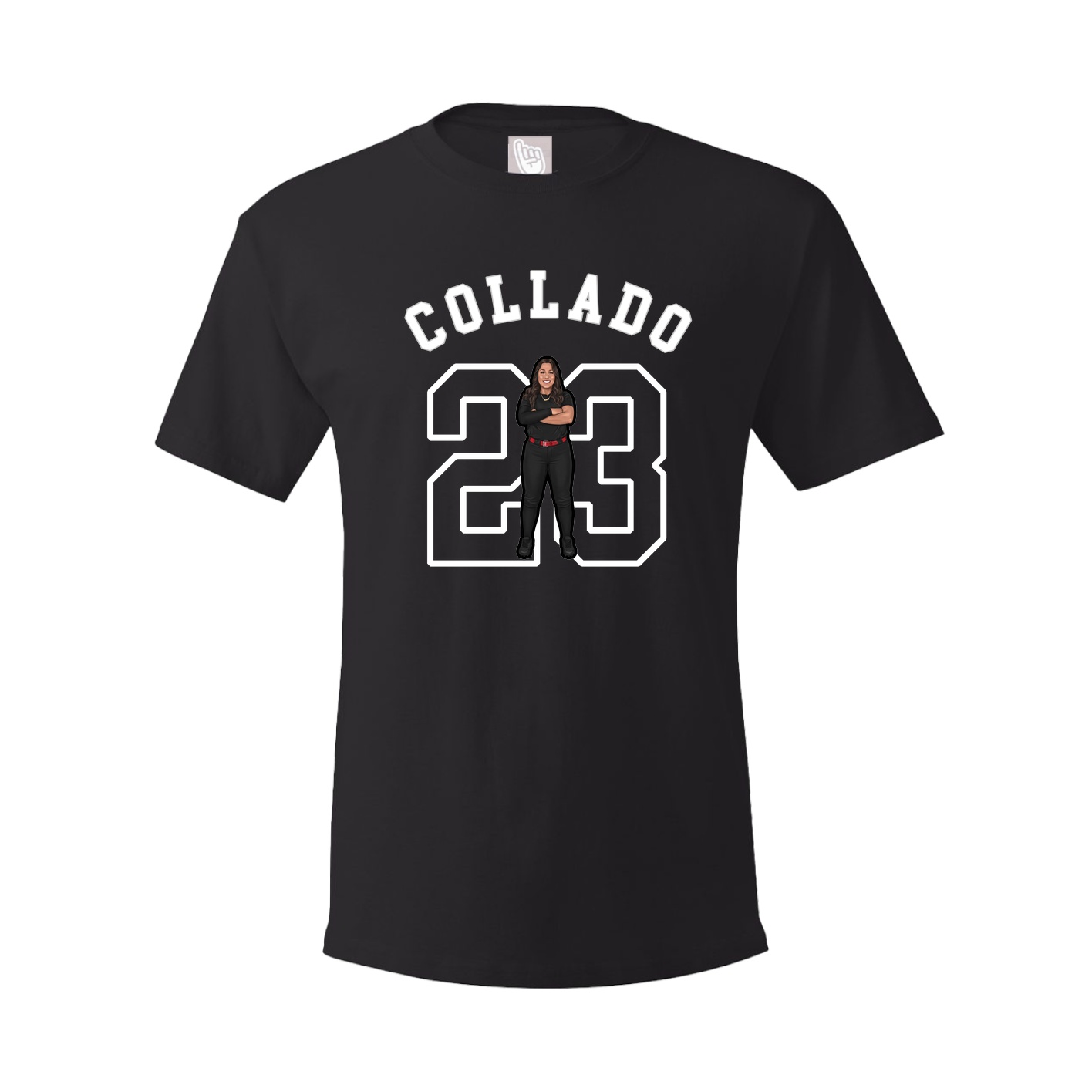 Youth Tee — Shirsey Arch in Black