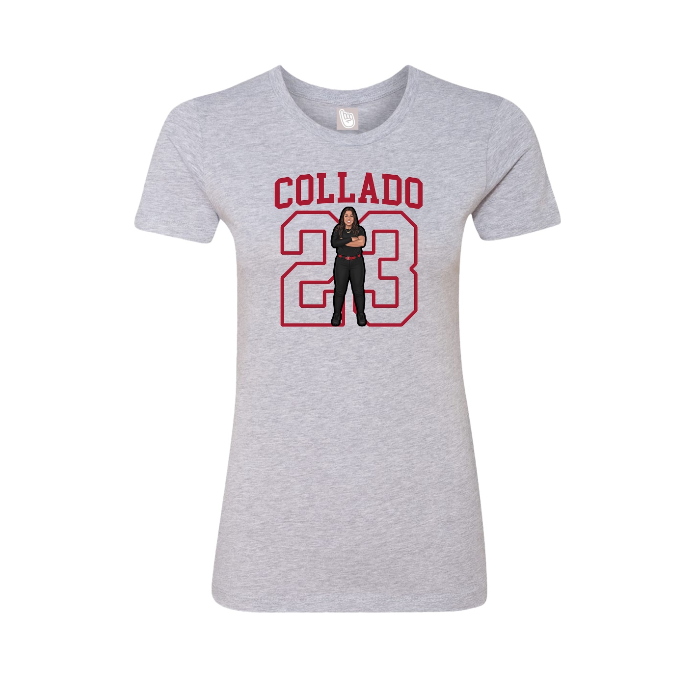 Womens Tee — Shirsey in Grey