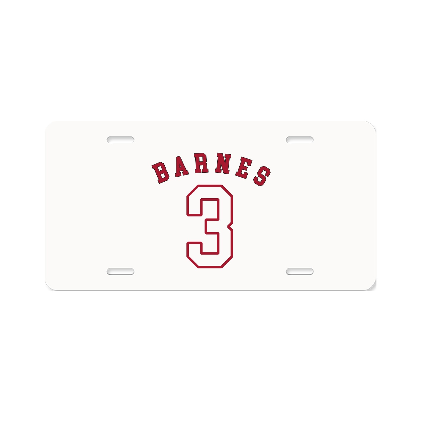 License Plate — Shirsey Arch in Classic