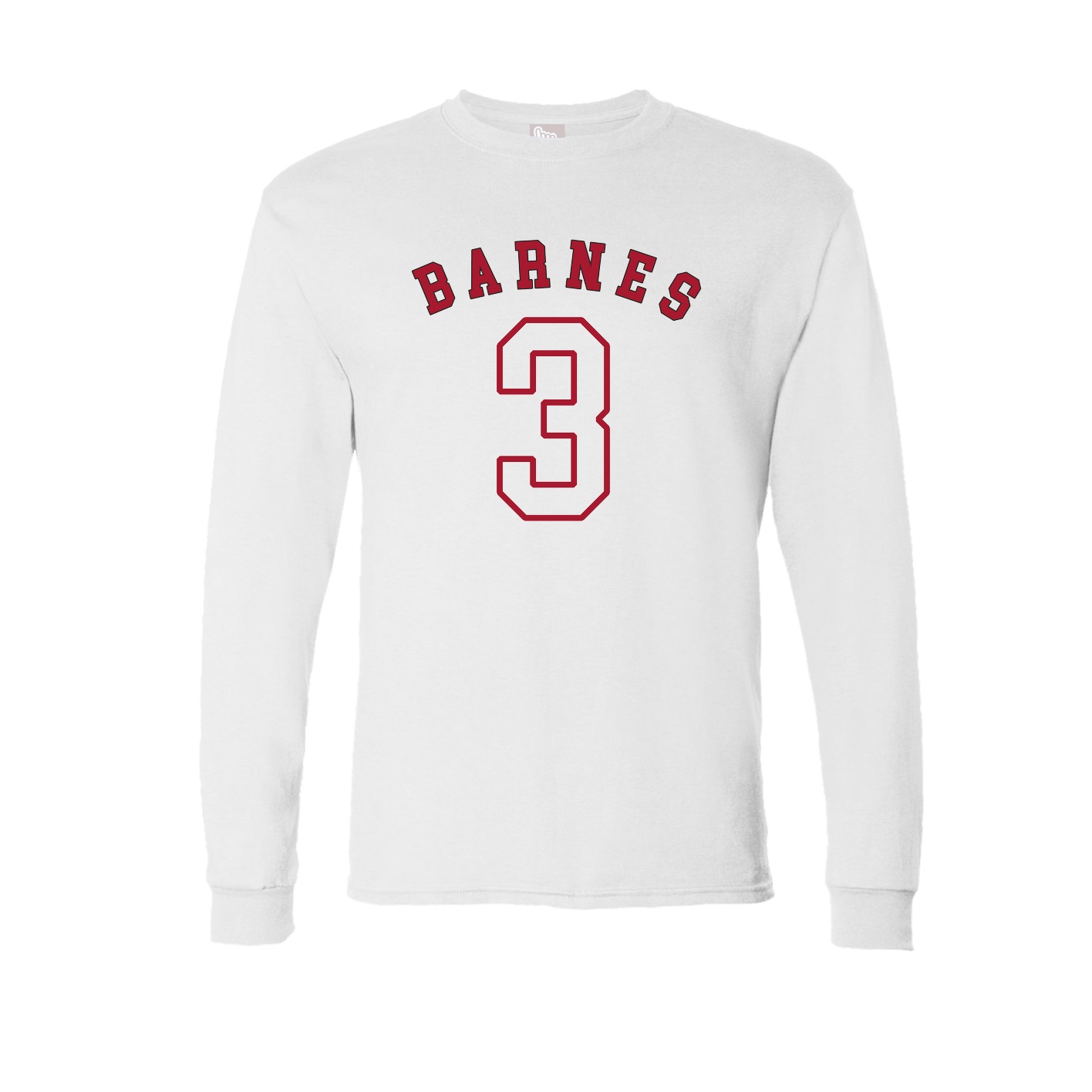 Long Sleeve Tee — Shirsey Arch in White