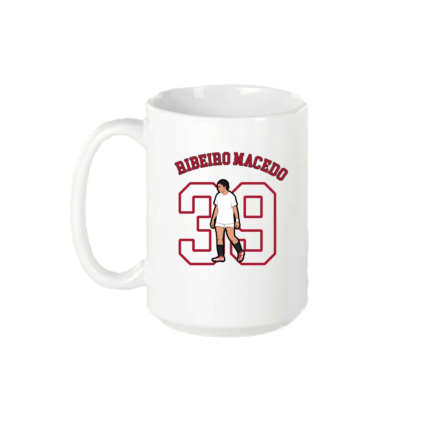15oz Coffee Mug — Shirsey Arch in White