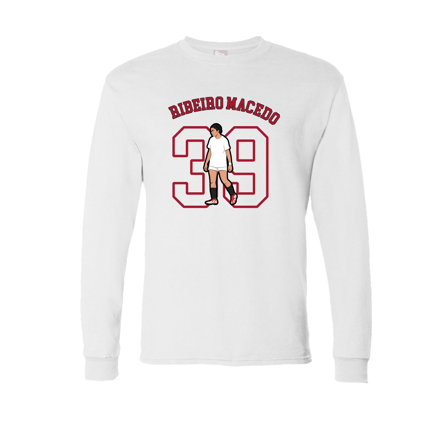 Long Sleeve Tee — Shirsey Arch in White