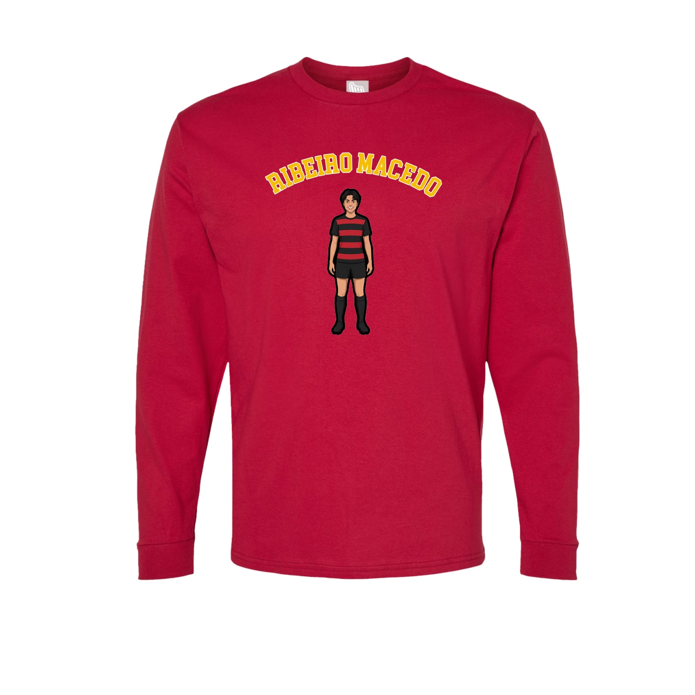 Long Sleeve Tee — Shirsey Arch in Crimson