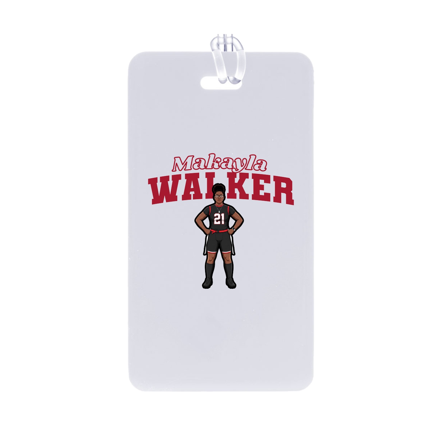 Bag Tag — Name Arch in Classic