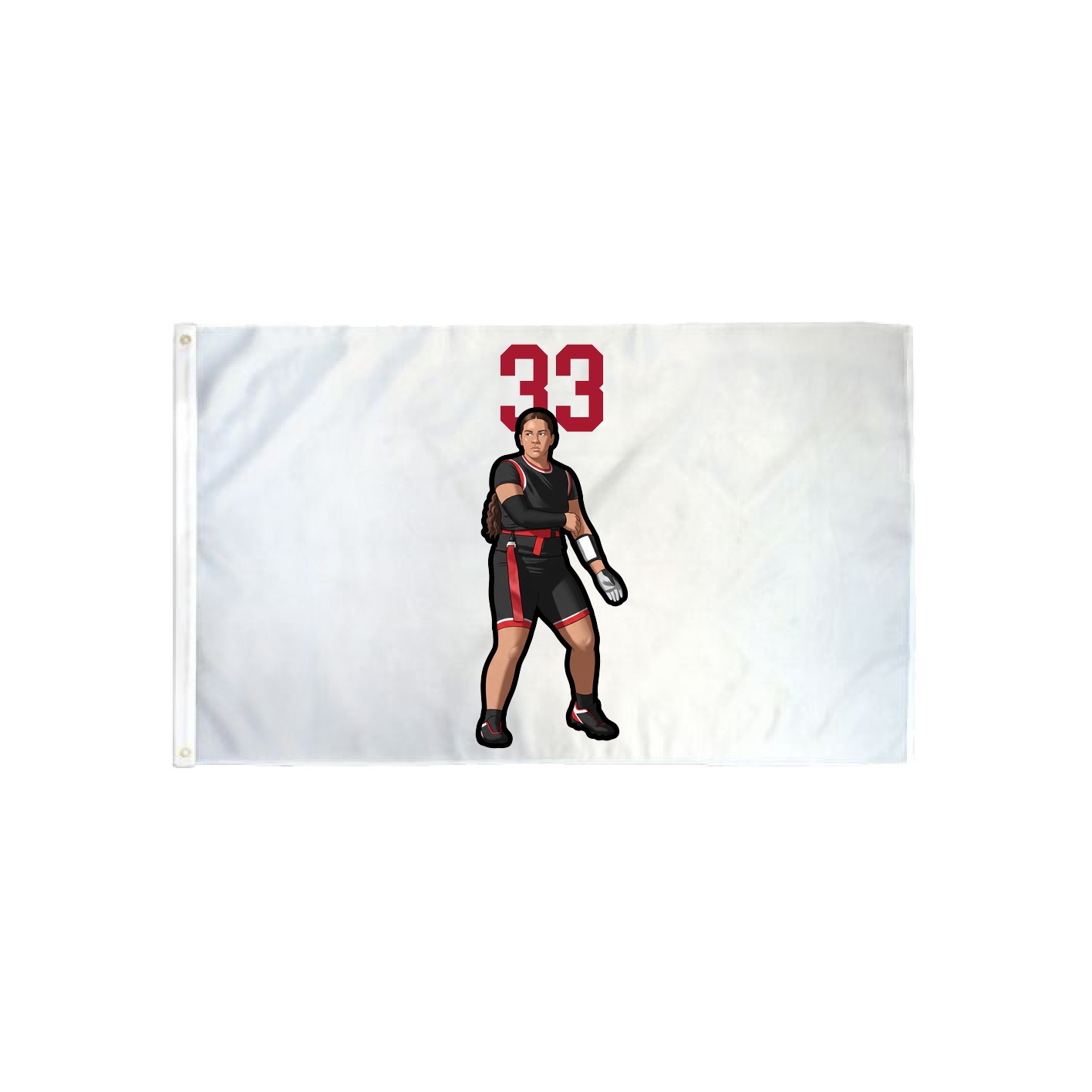 3x5 Flag — Number Top in Classic